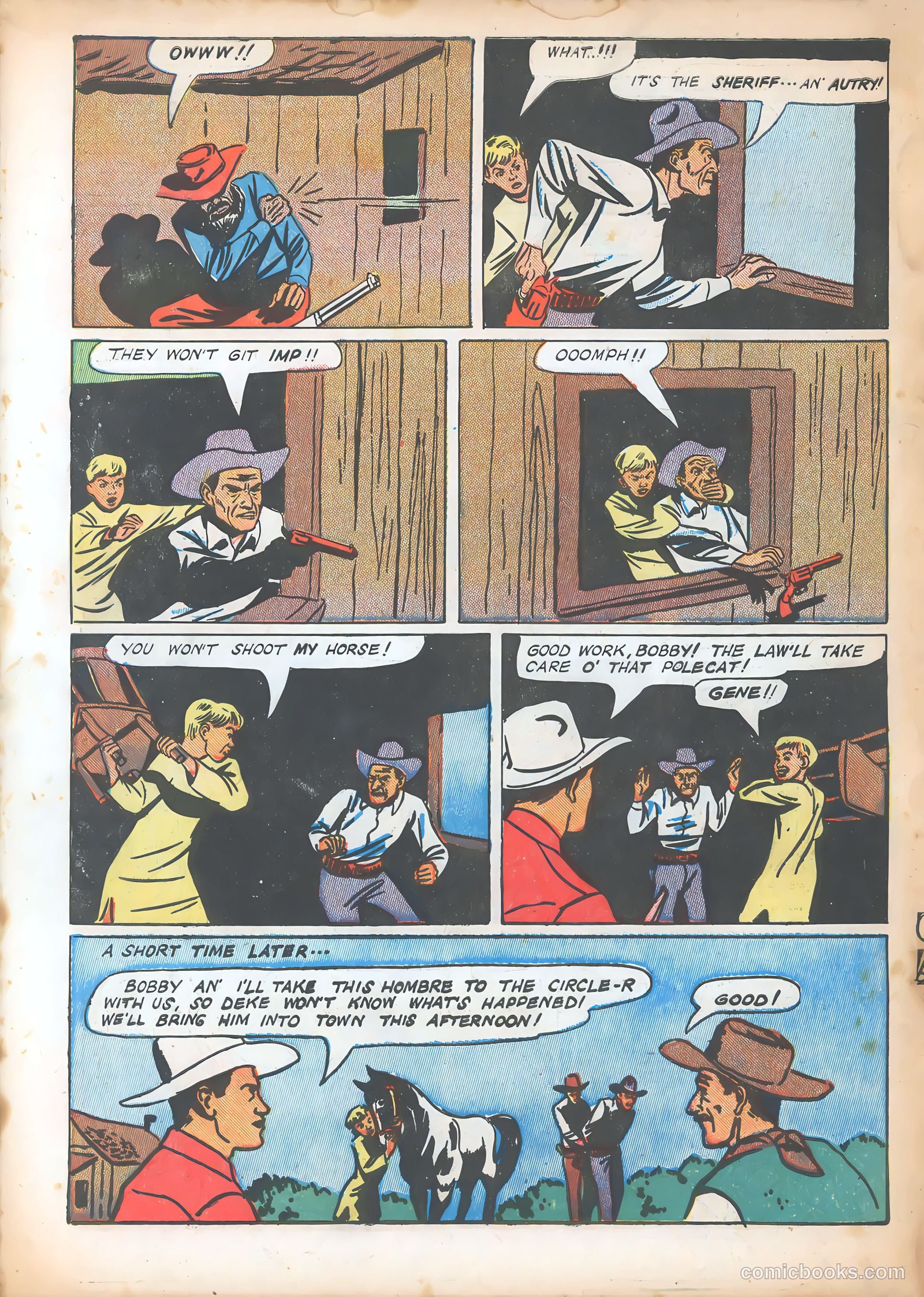 Gene Autry Comics #2 — page 51 of 53