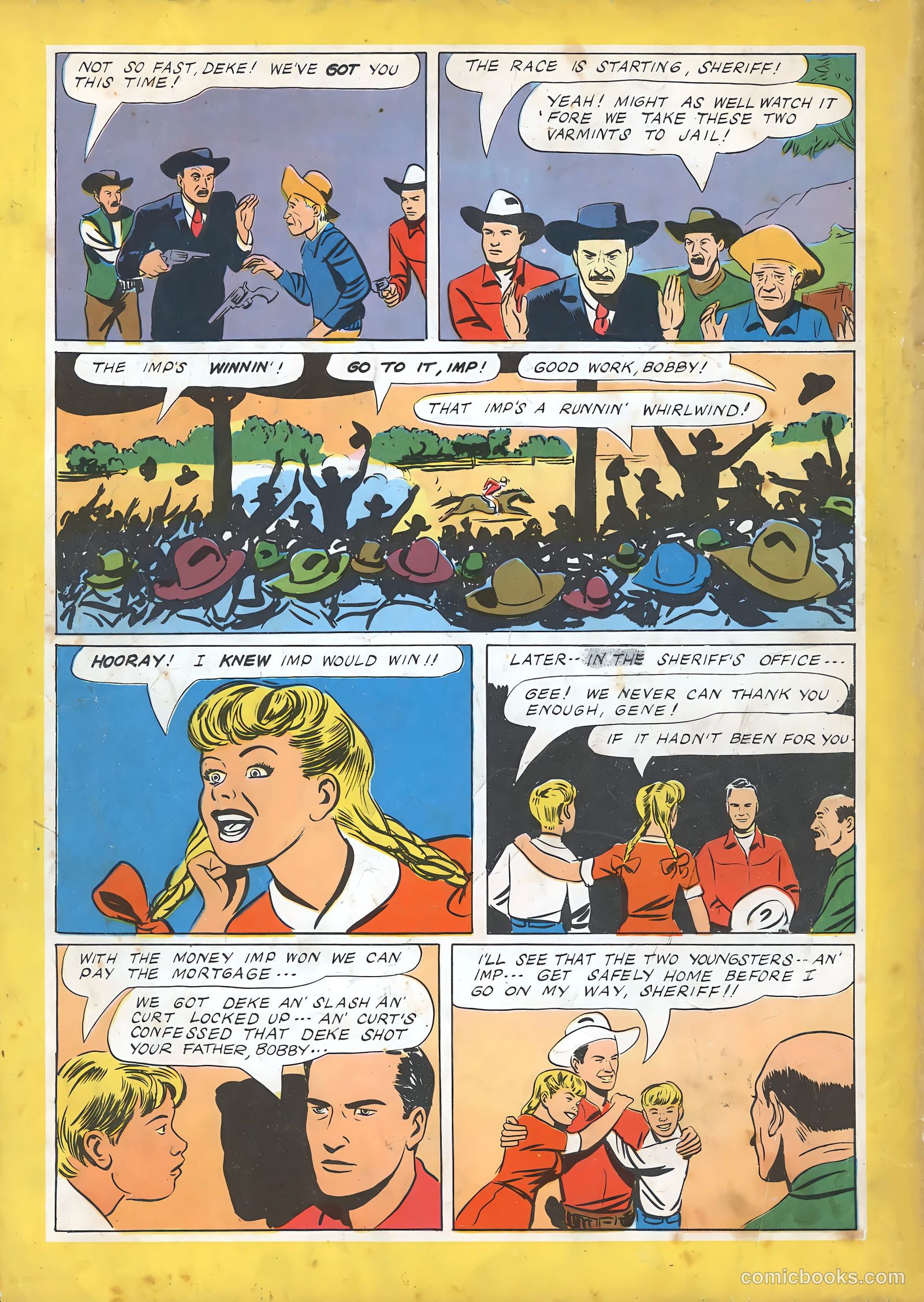Gene Autry Comics #2 — page 53 of 53