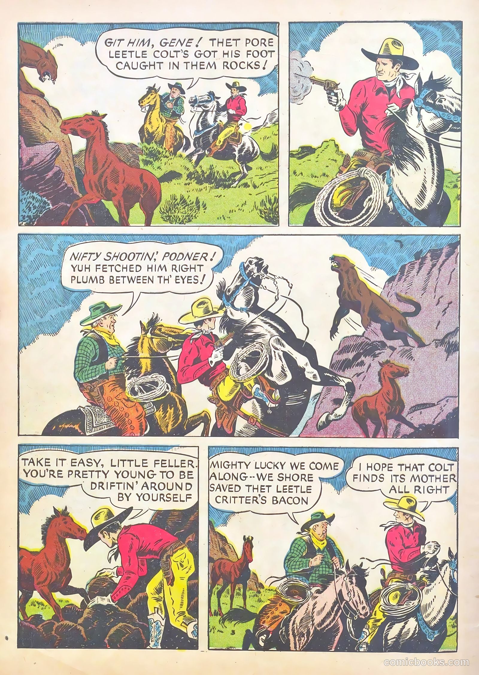 Gene Autry Comics #2 — page 4 of 68
