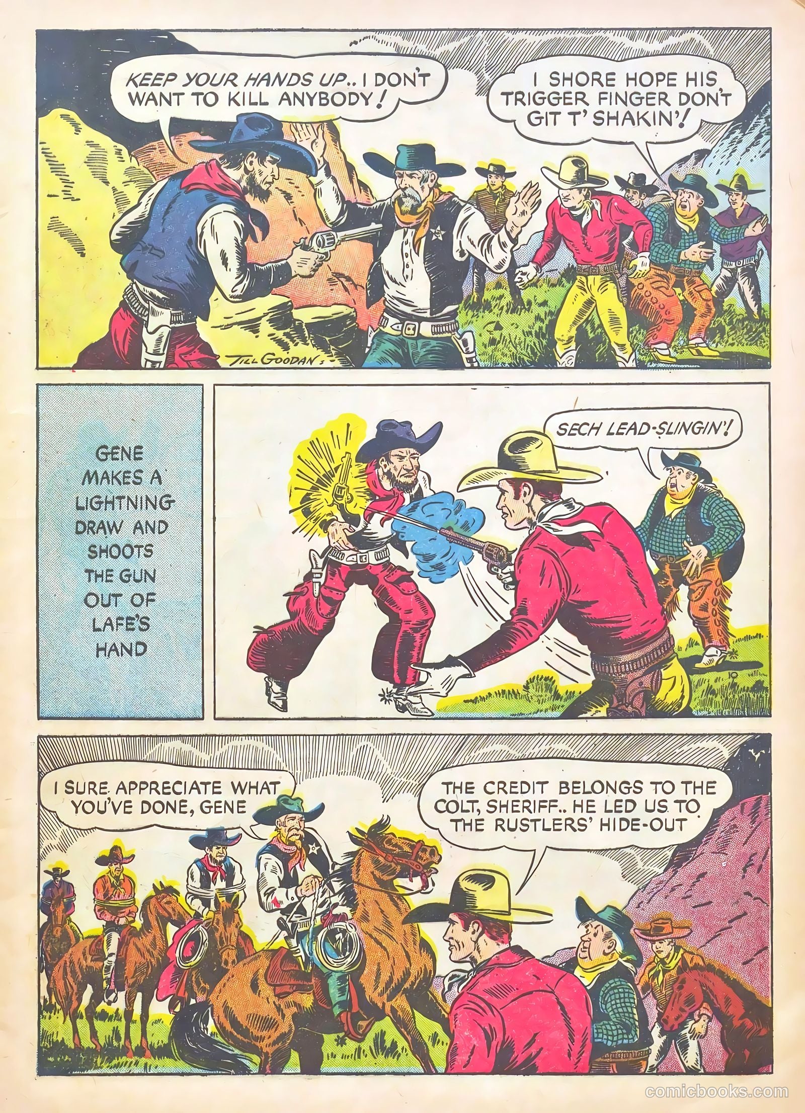 Gene Autry Comics #2 — page 9 of 68