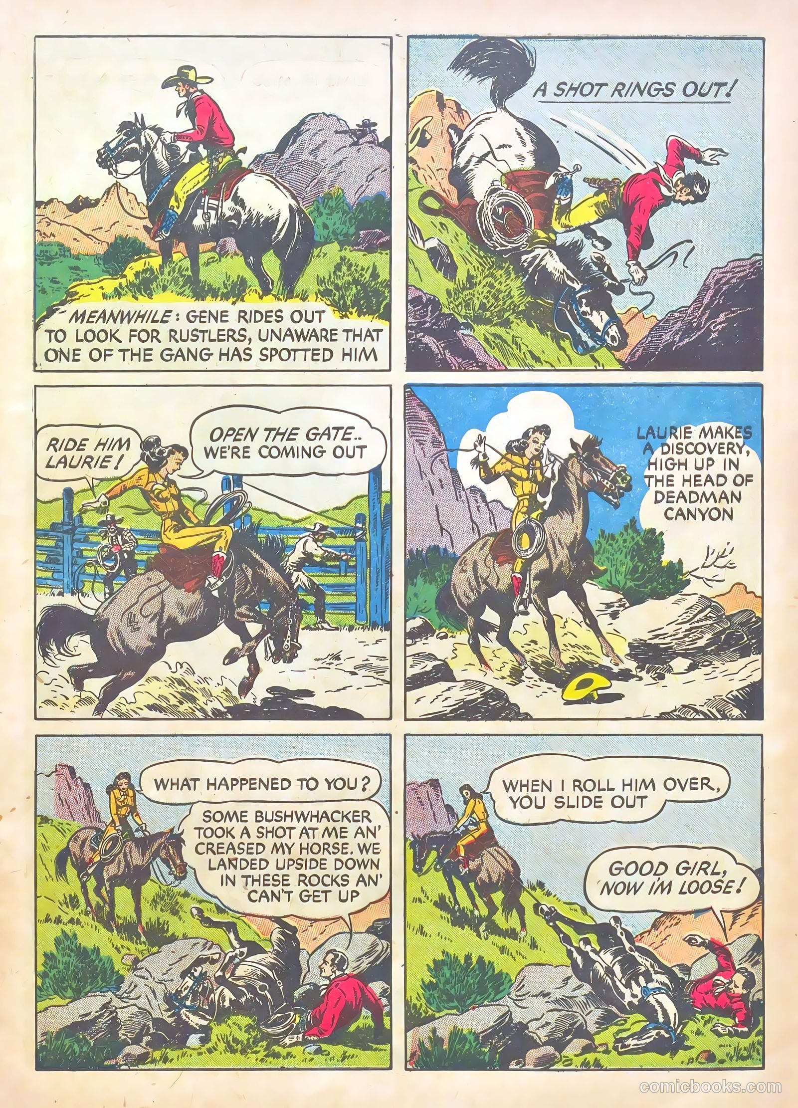 Gene Autry Comics #2 — page 13 of 68