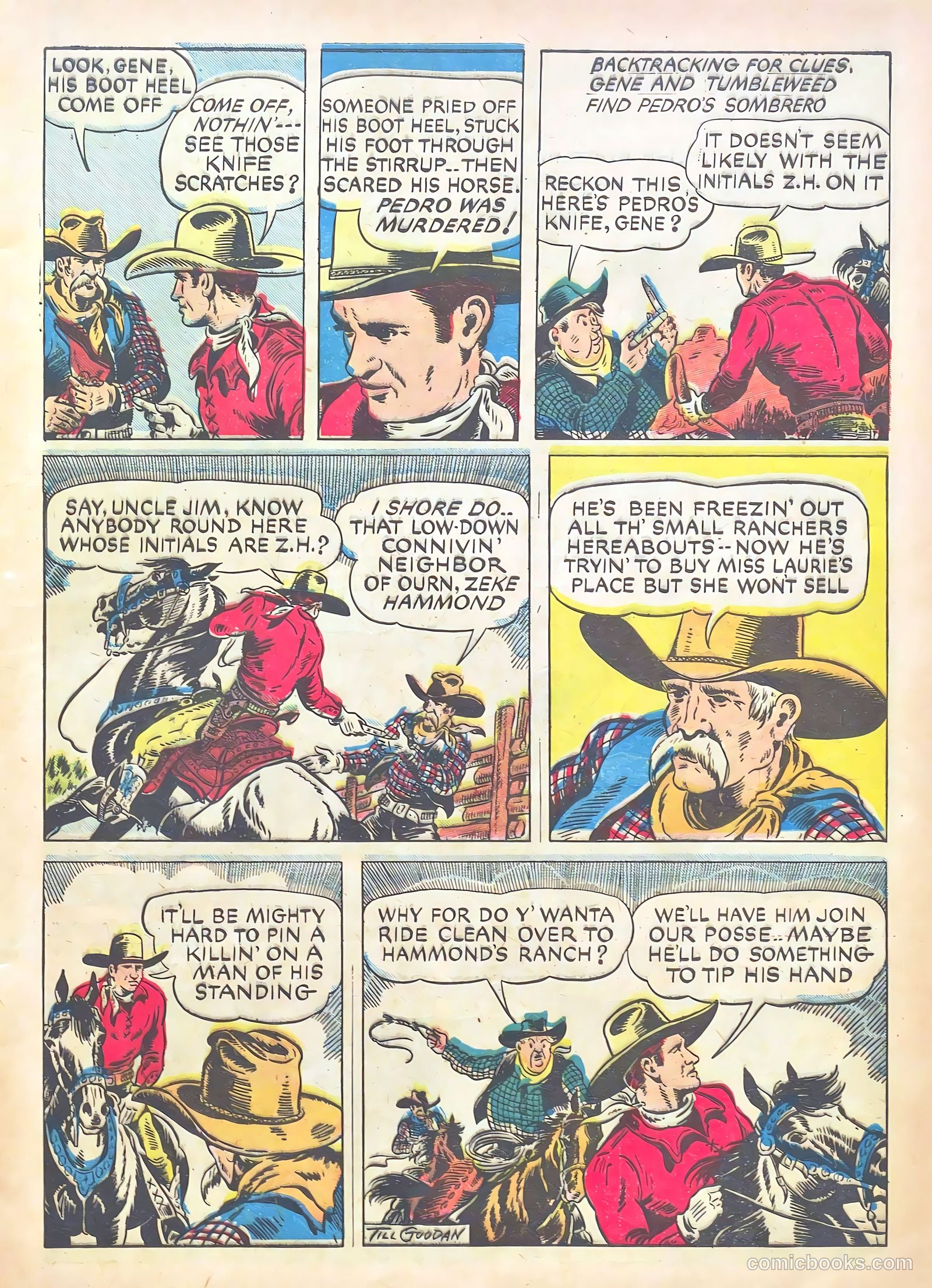 Gene Autry Comics #2 — page 15 of 68