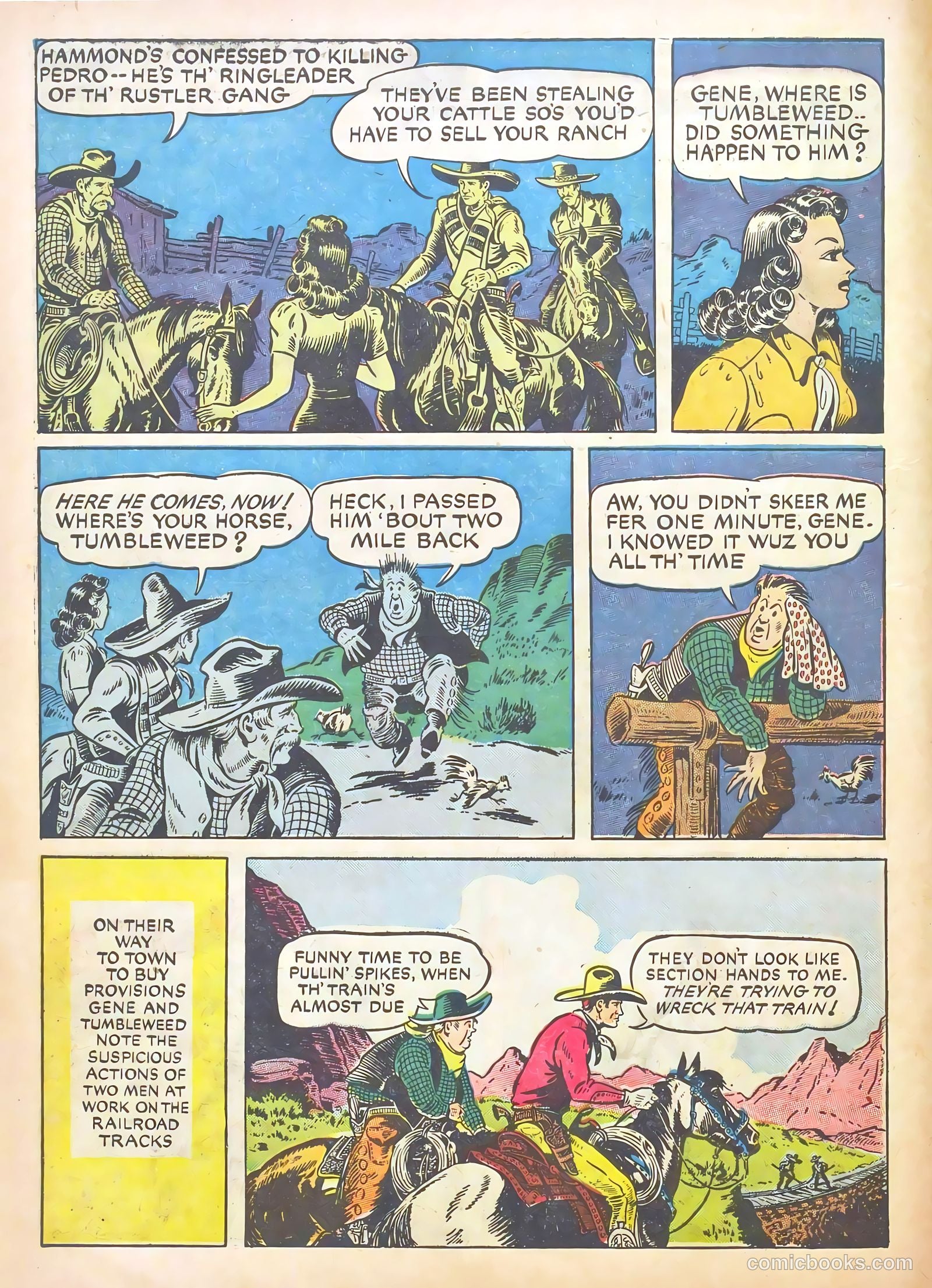 Gene Autry Comics #2 — page 18 of 68