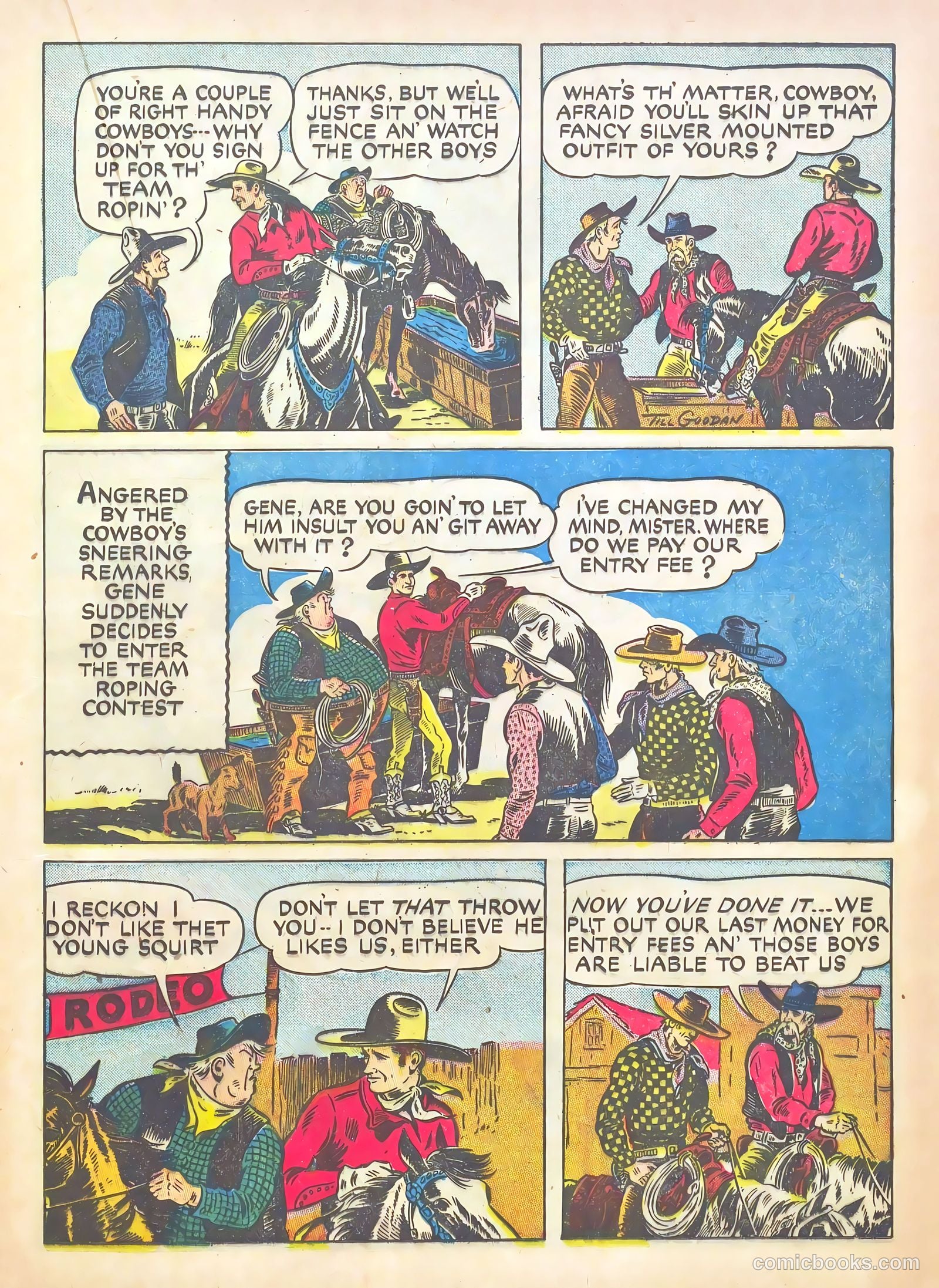 Gene Autry Comics #2 — page 31 of 68