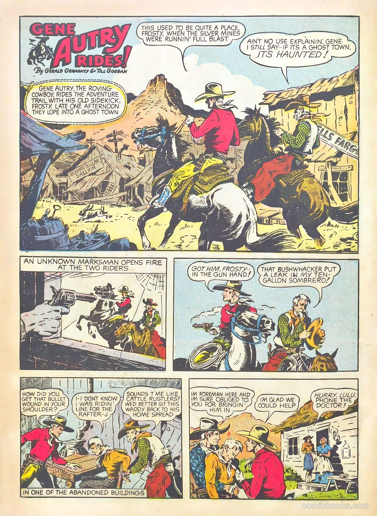 Gene Autry Comics #2 — page 36 of 68