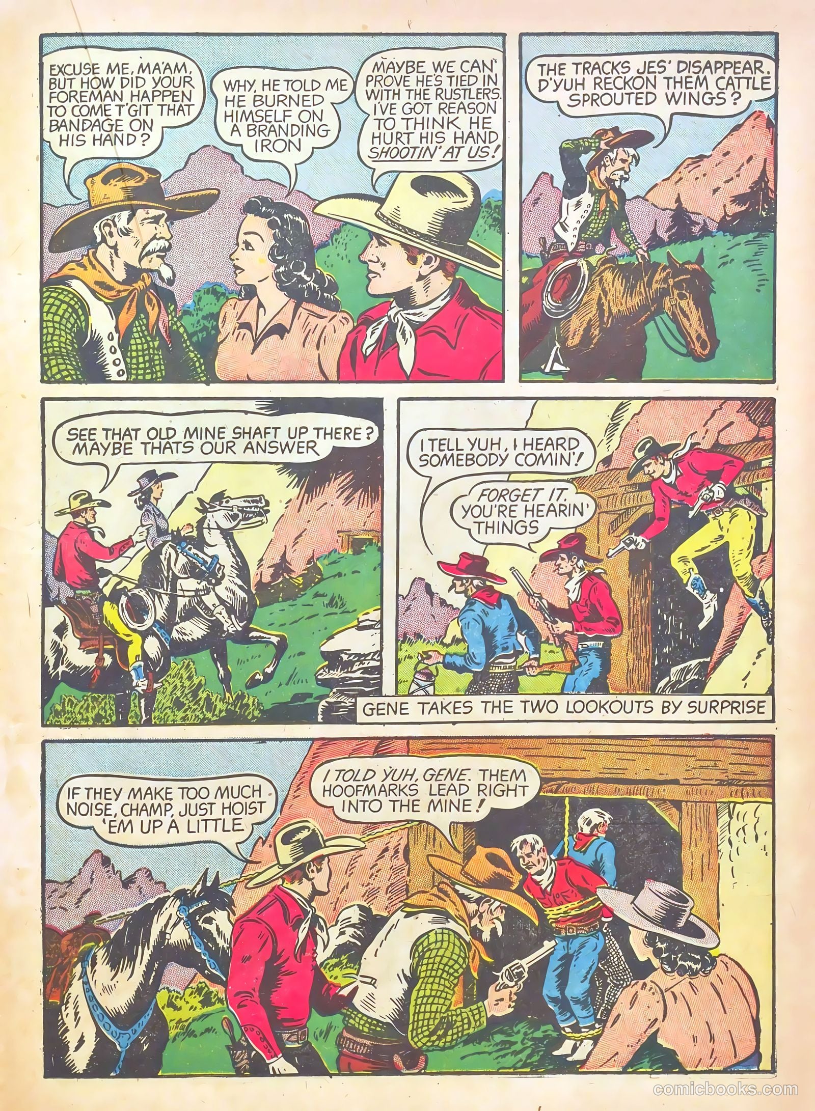 Gene Autry Comics #2 — page 37 of 68