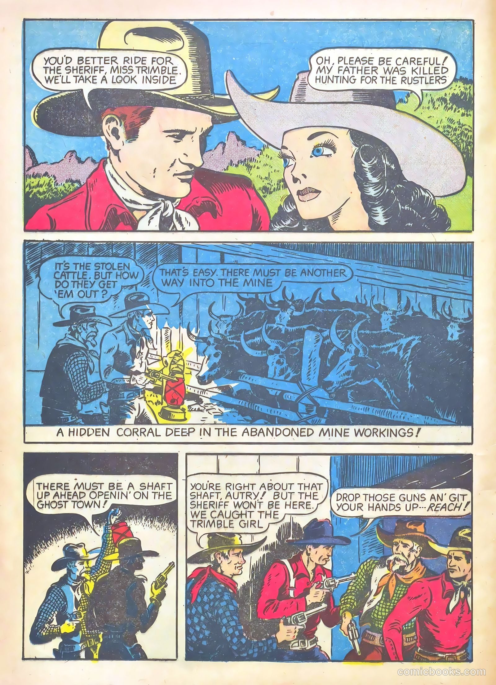 Gene Autry Comics #2 — page 38 of 68
