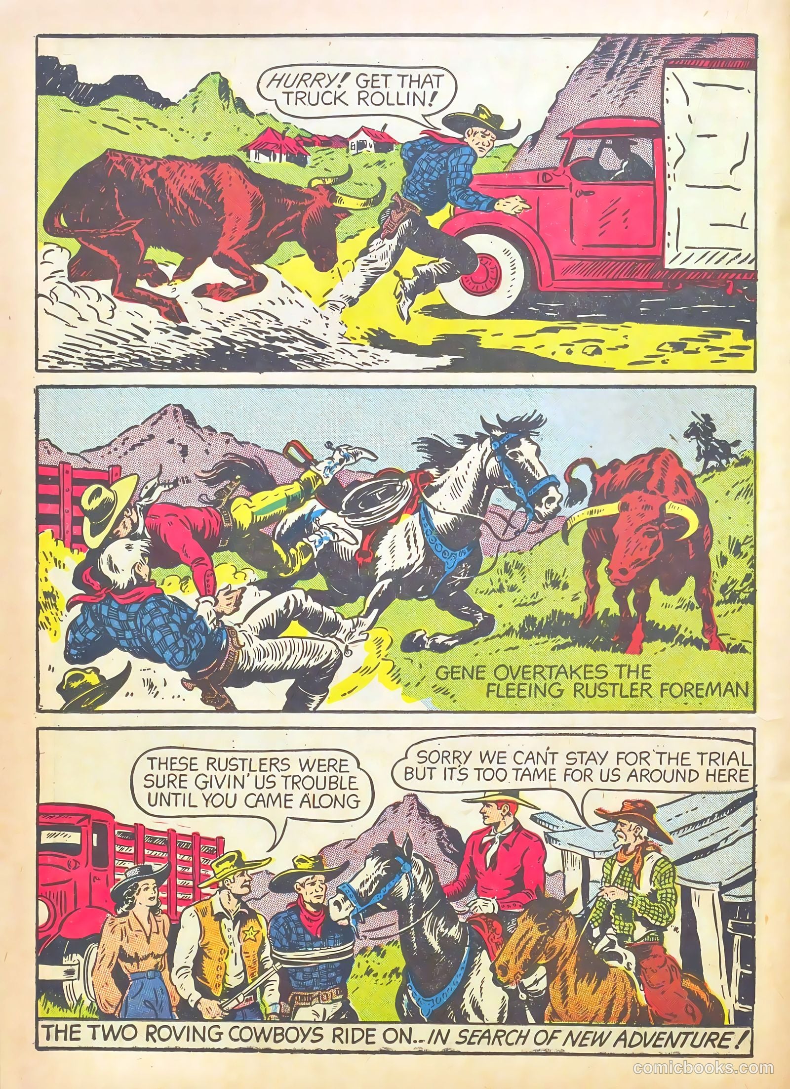 Gene Autry Comics #2 — page 40 of 68