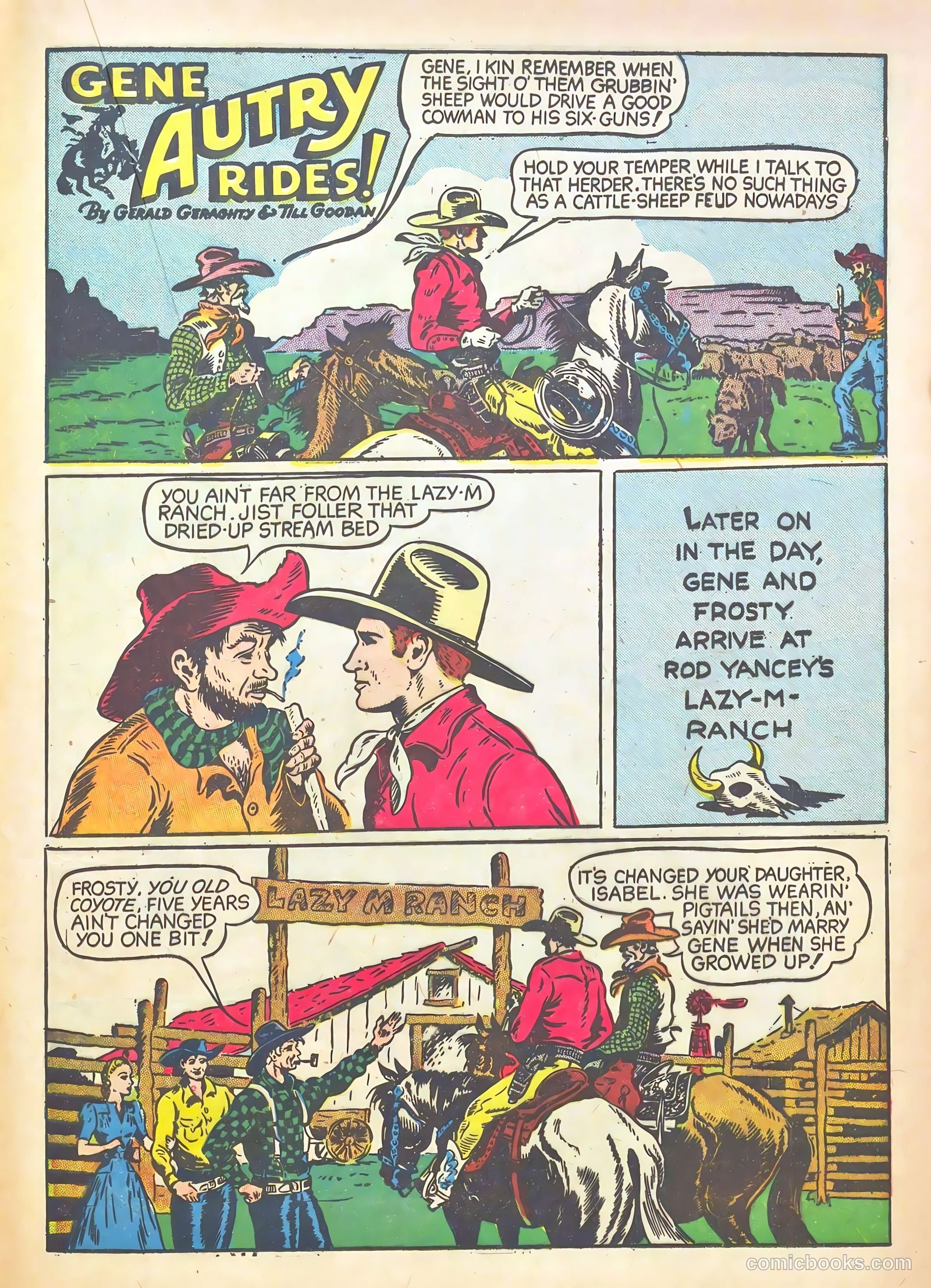 Gene Autry Comics #2 — page 41 of 68