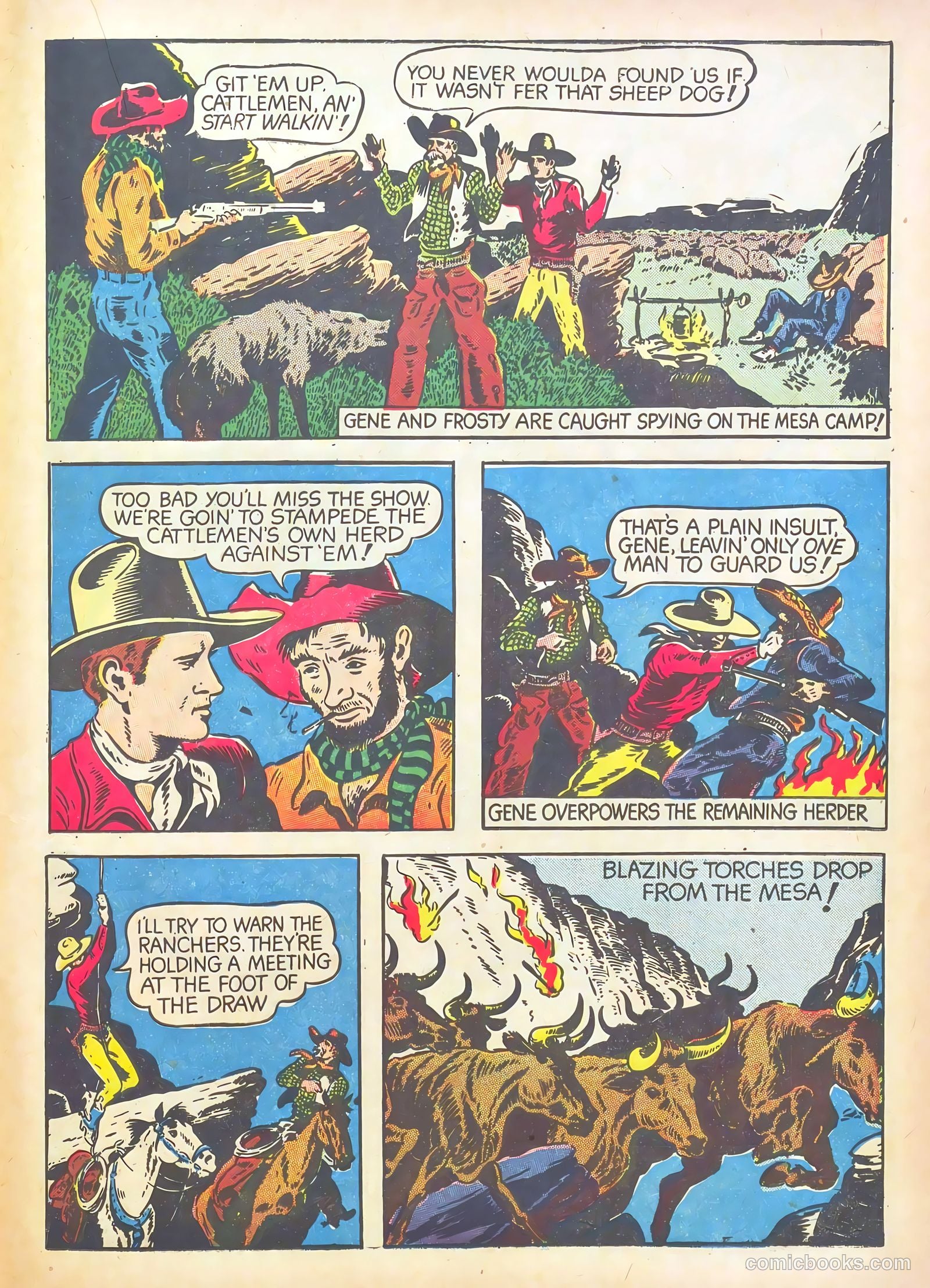 Gene Autry Comics #2 — page 45 of 68