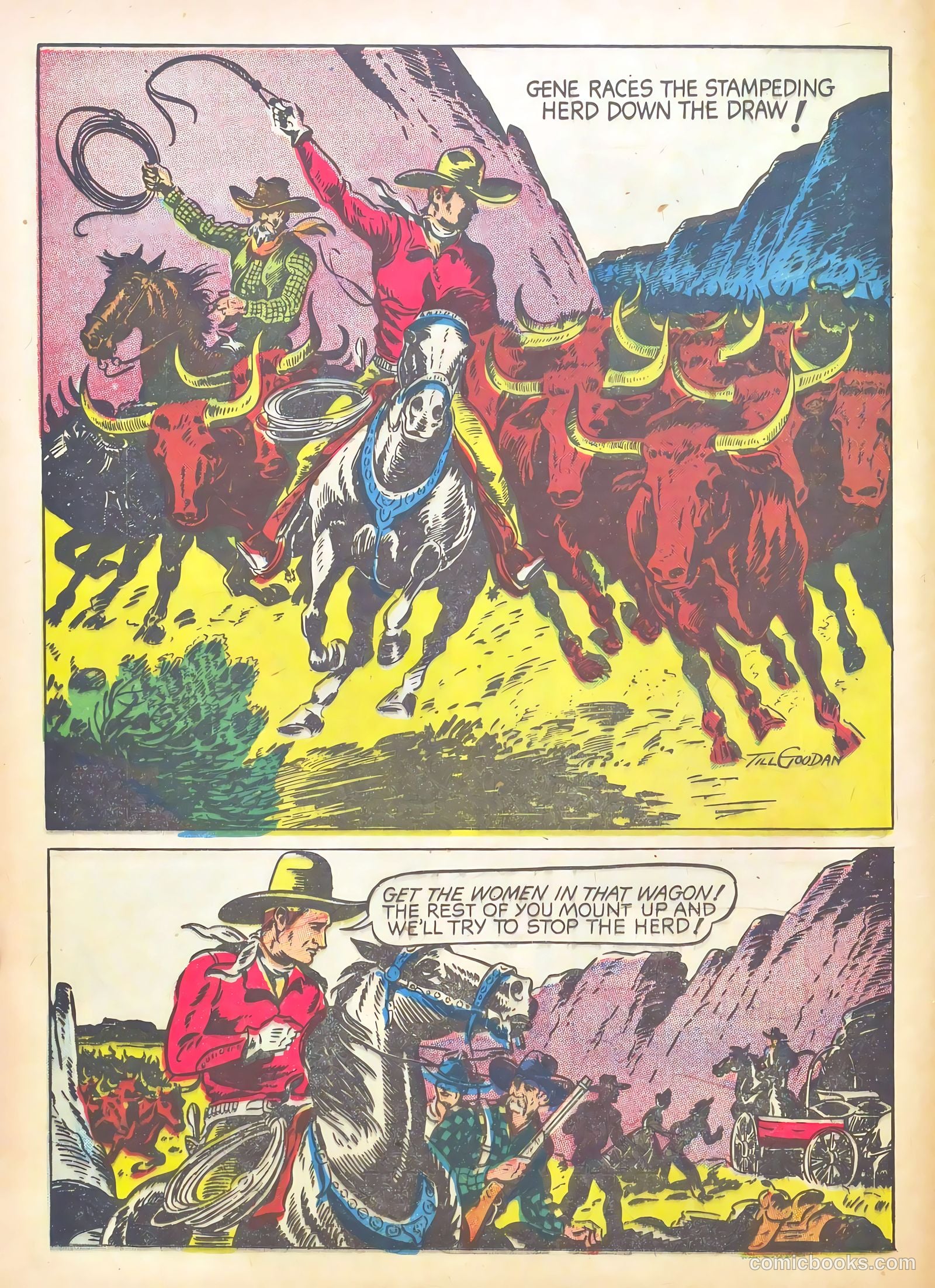 Gene Autry Comics #2 — page 46 of 68