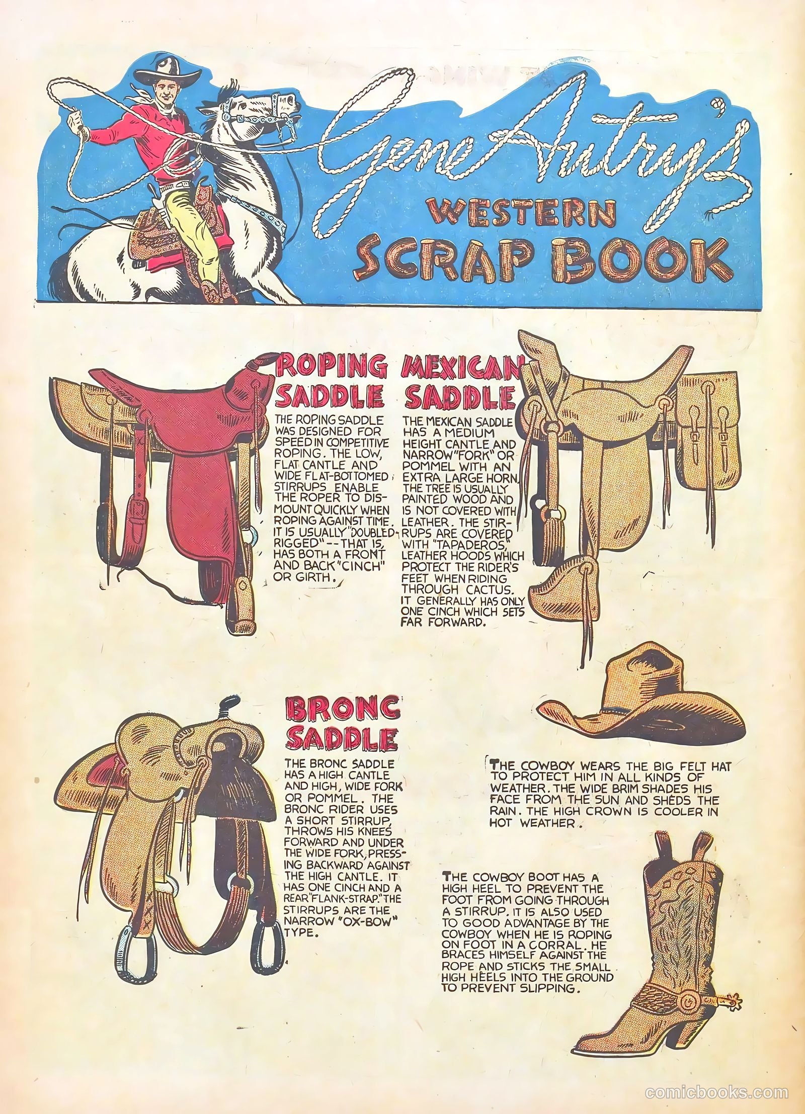 Gene Autry Comics #2 — page 58 of 68