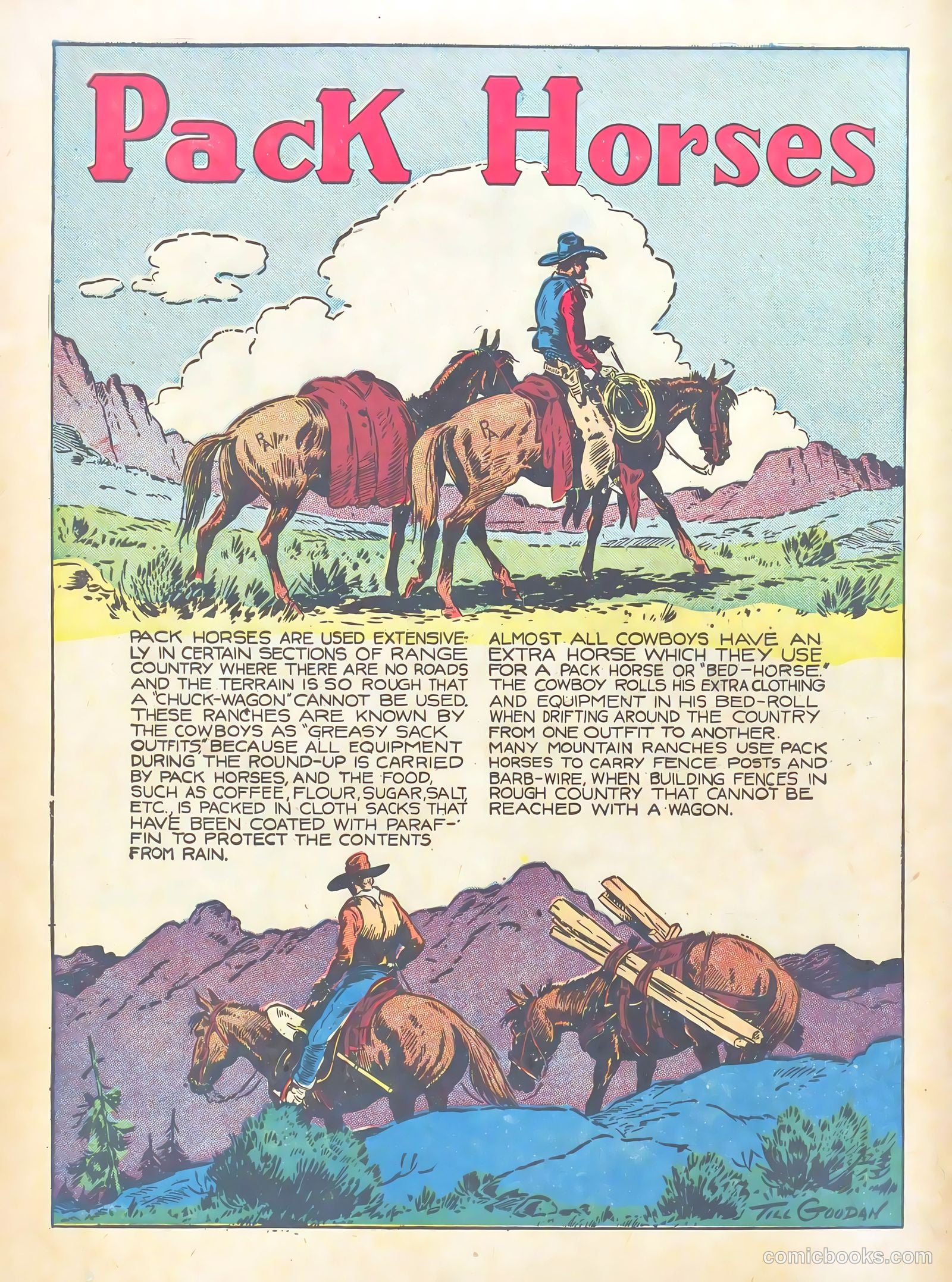 Gene Autry Comics #2 — page 66 of 68
