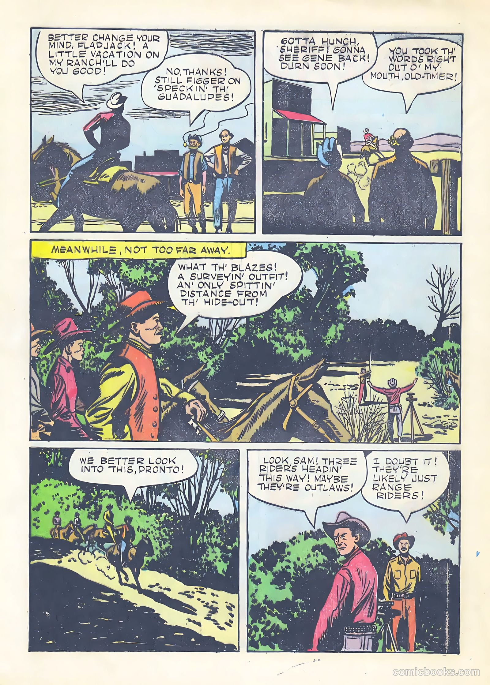 Gene Autry Comics #20 — page 4 of 36
