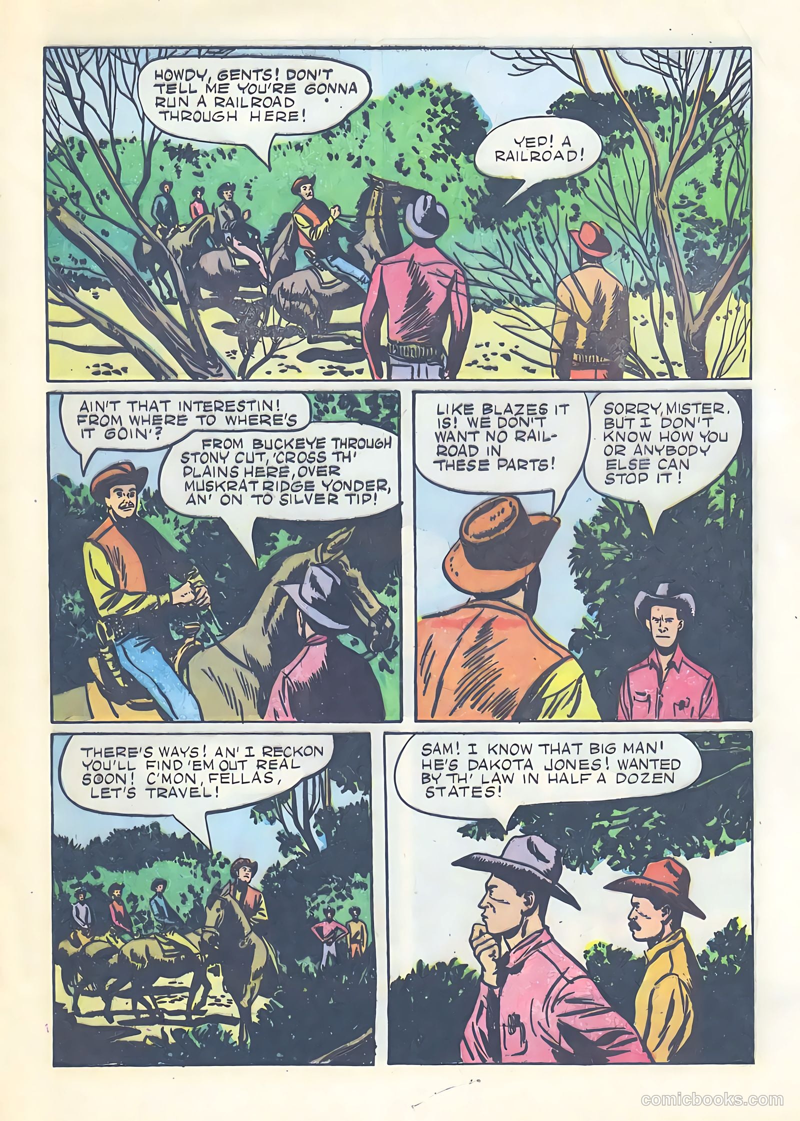 Gene Autry Comics #20 — page 5 of 36