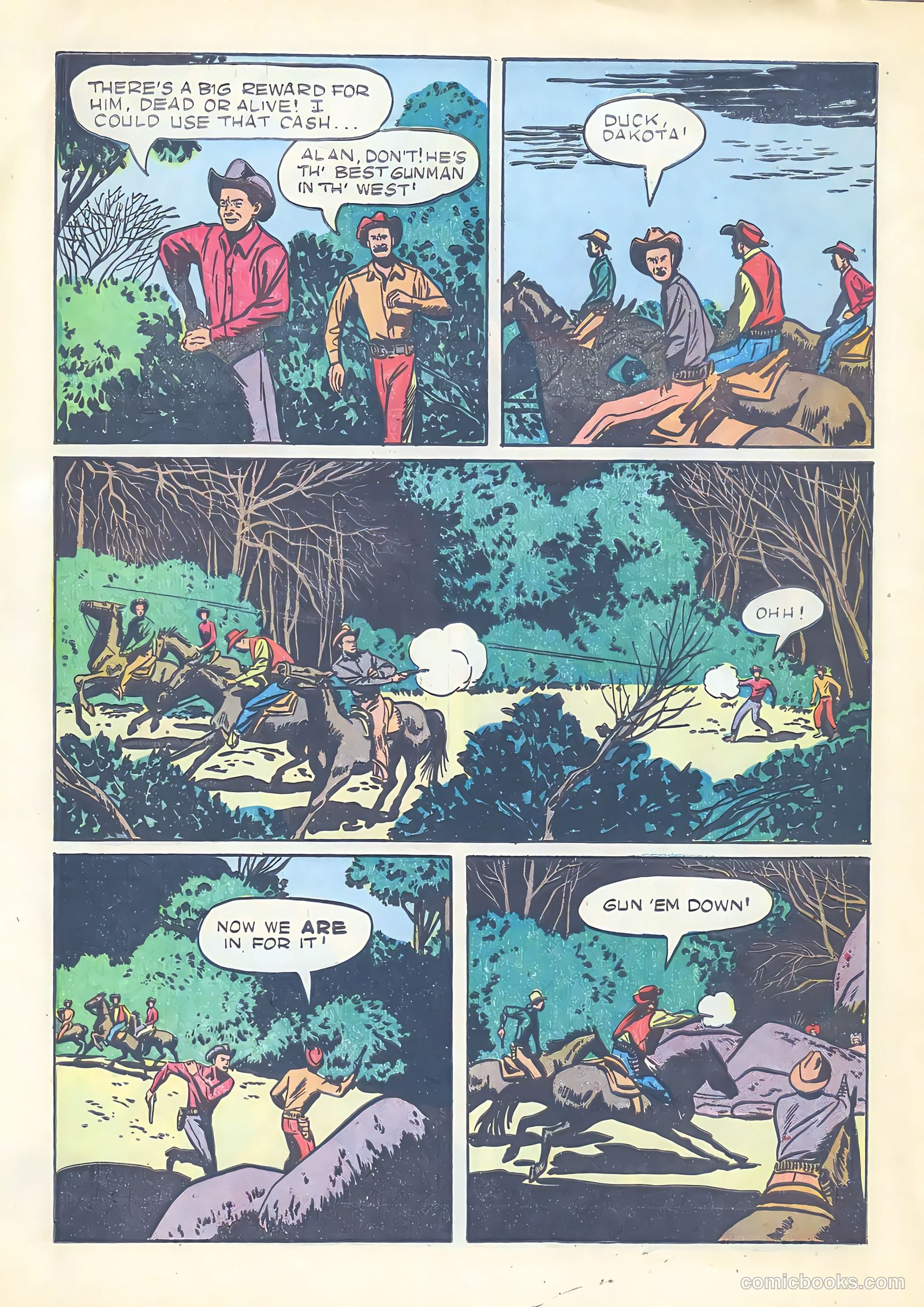 Gene Autry Comics #20 — page 6 of 36