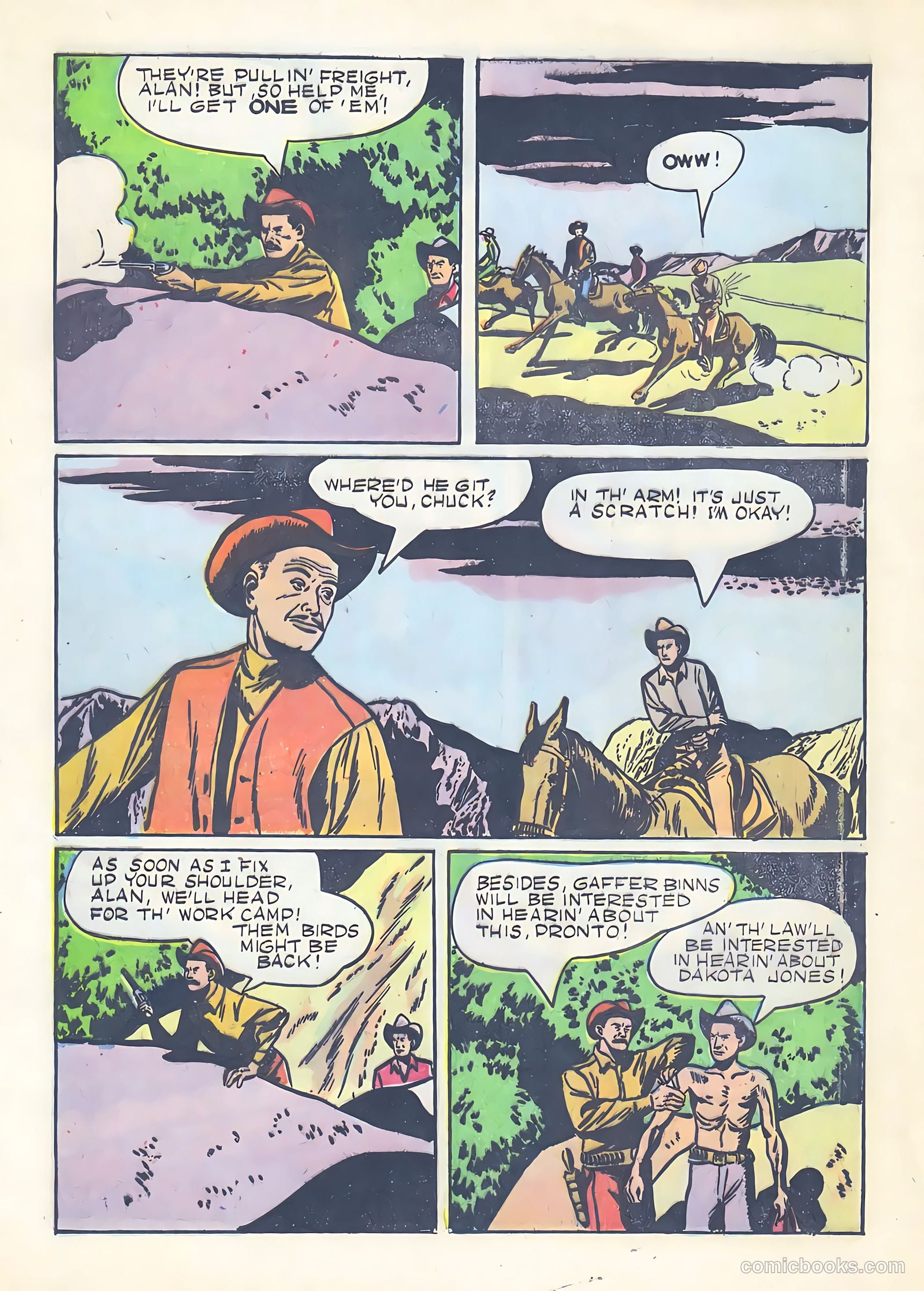 Gene Autry Comics #20 — page 8 of 36