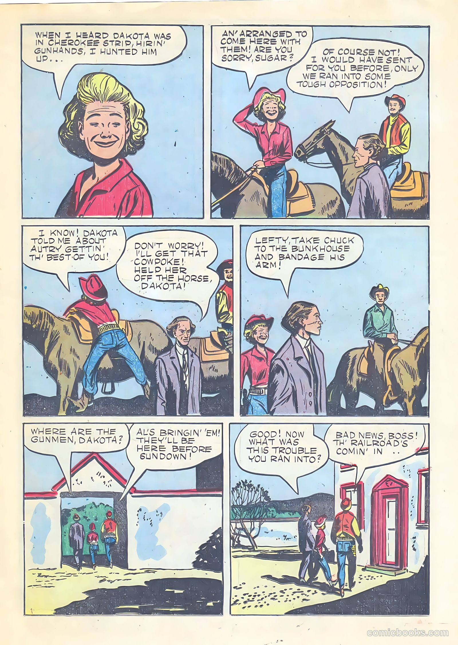 Gene Autry Comics #20 — page 11 of 36
