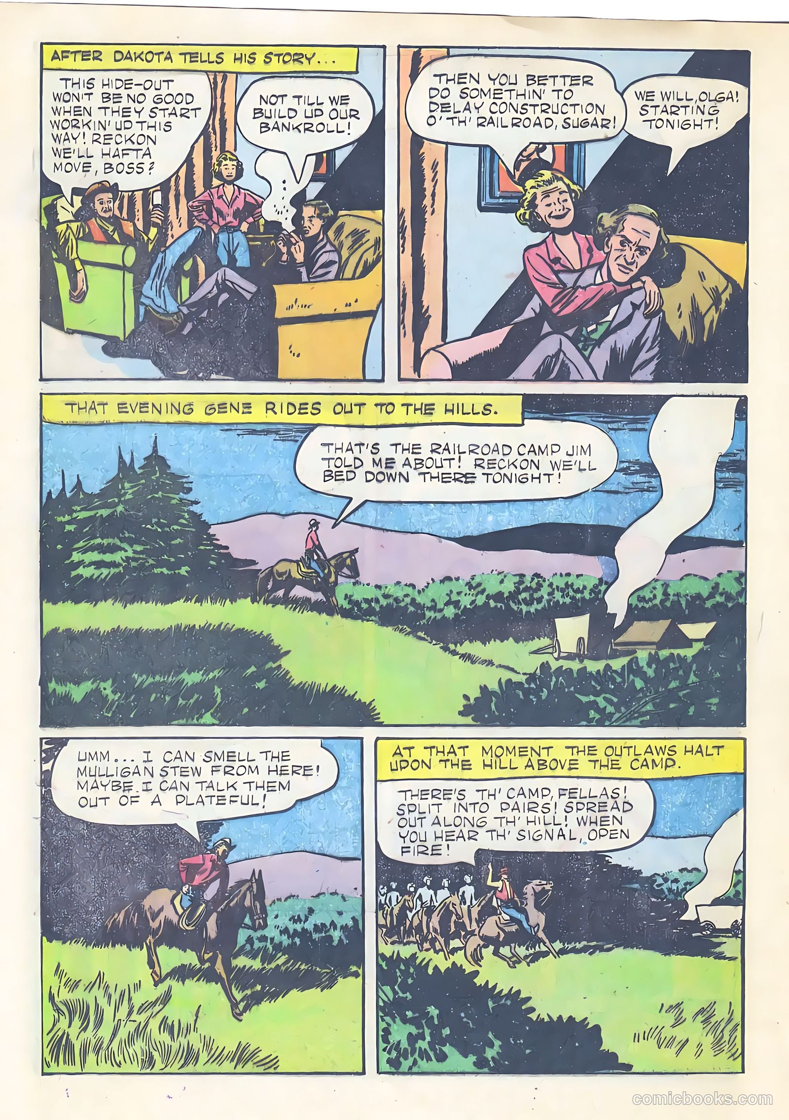 Gene Autry Comics #20 — page 12 of 36