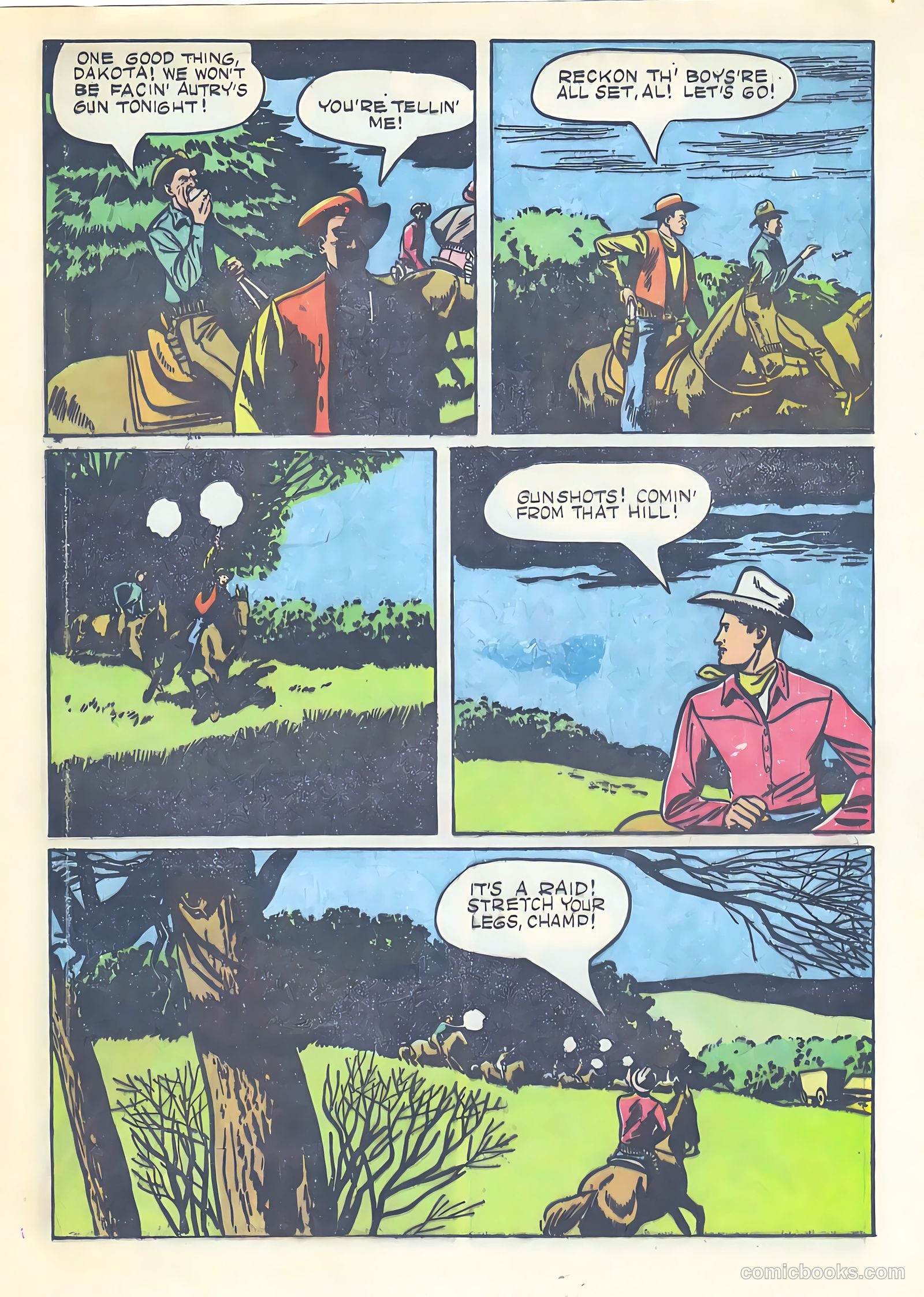 Gene Autry Comics #20 — page 13 of 36