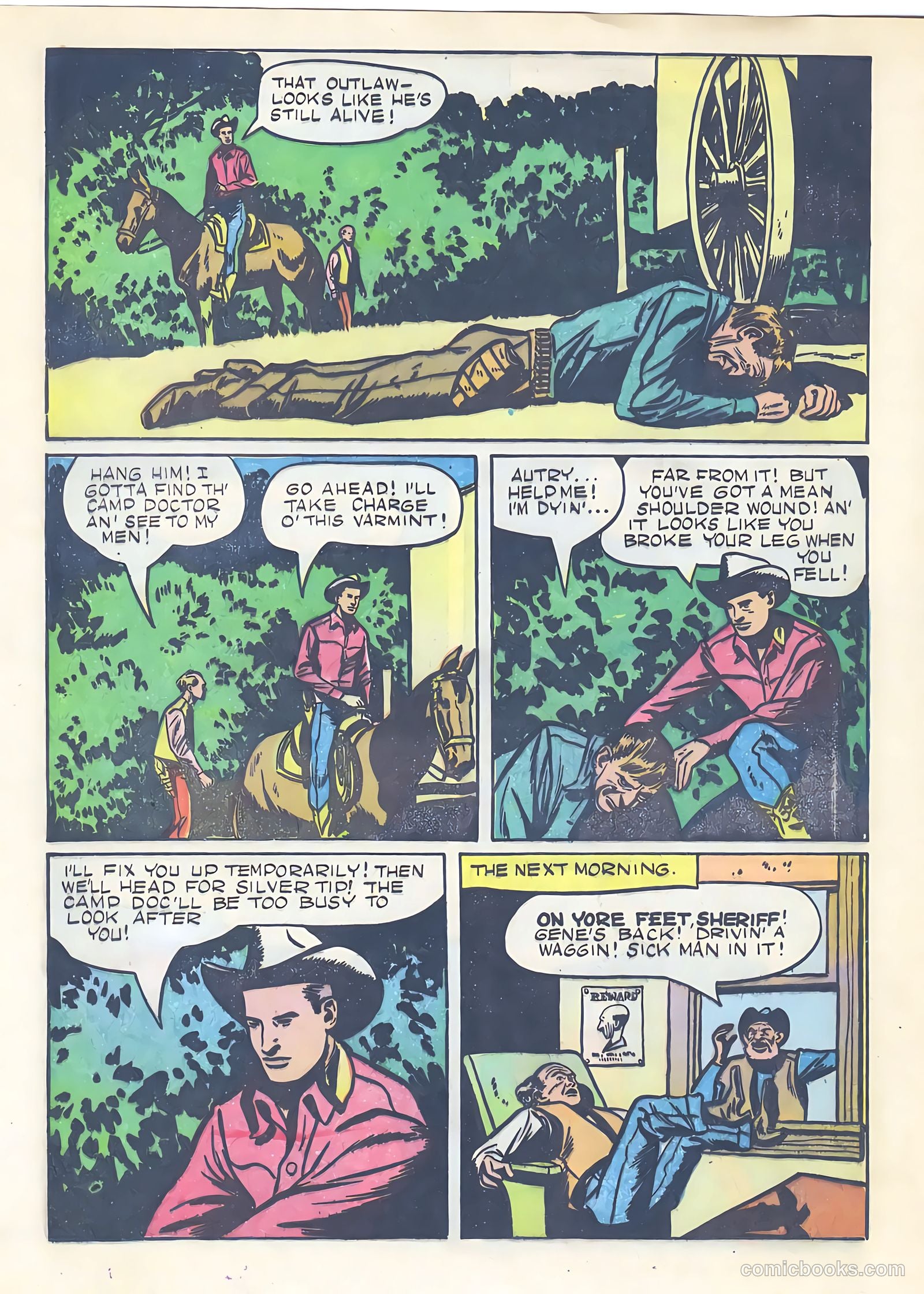 Gene Autry Comics #20 — page 16 of 36