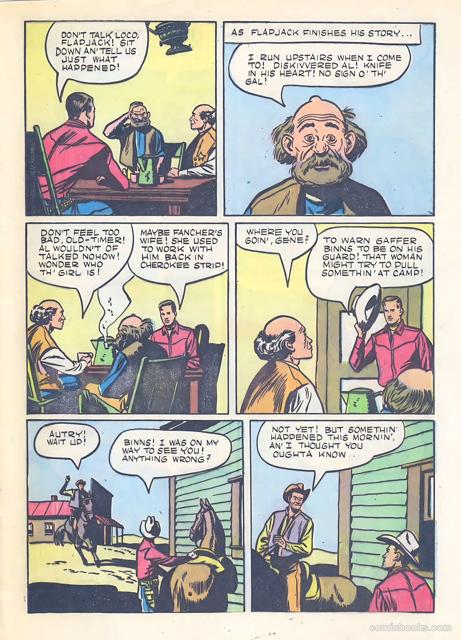 Gene Autry Comics #20 — page 21 of 36