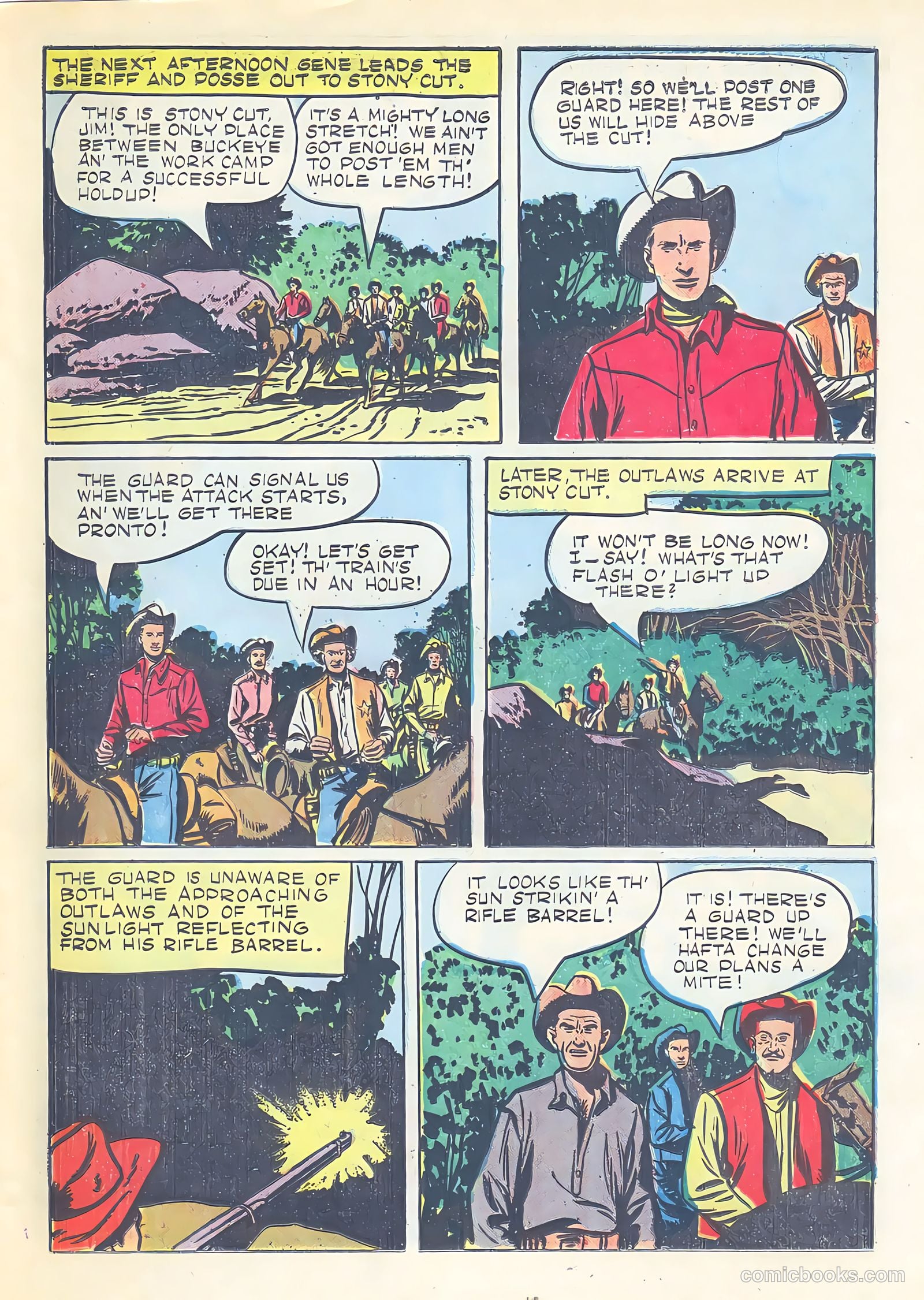 Gene Autry Comics #20 — page 23 of 36