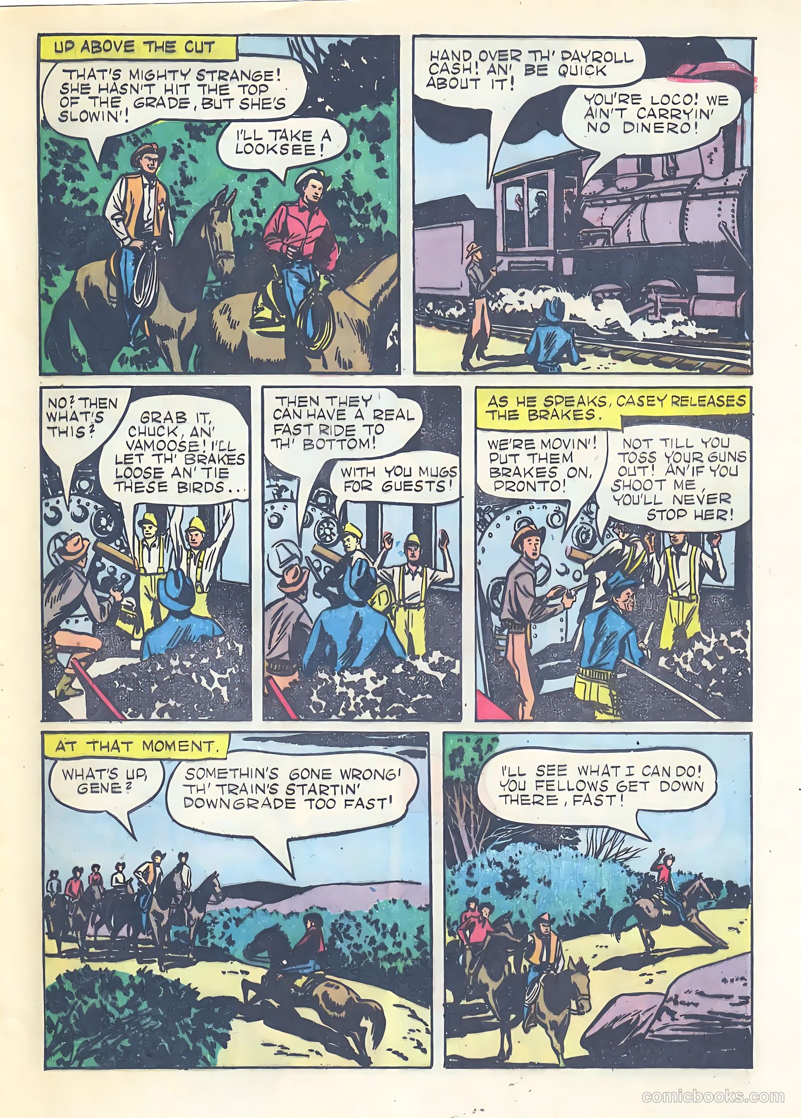 Gene Autry Comics #20 — page 25 of 36