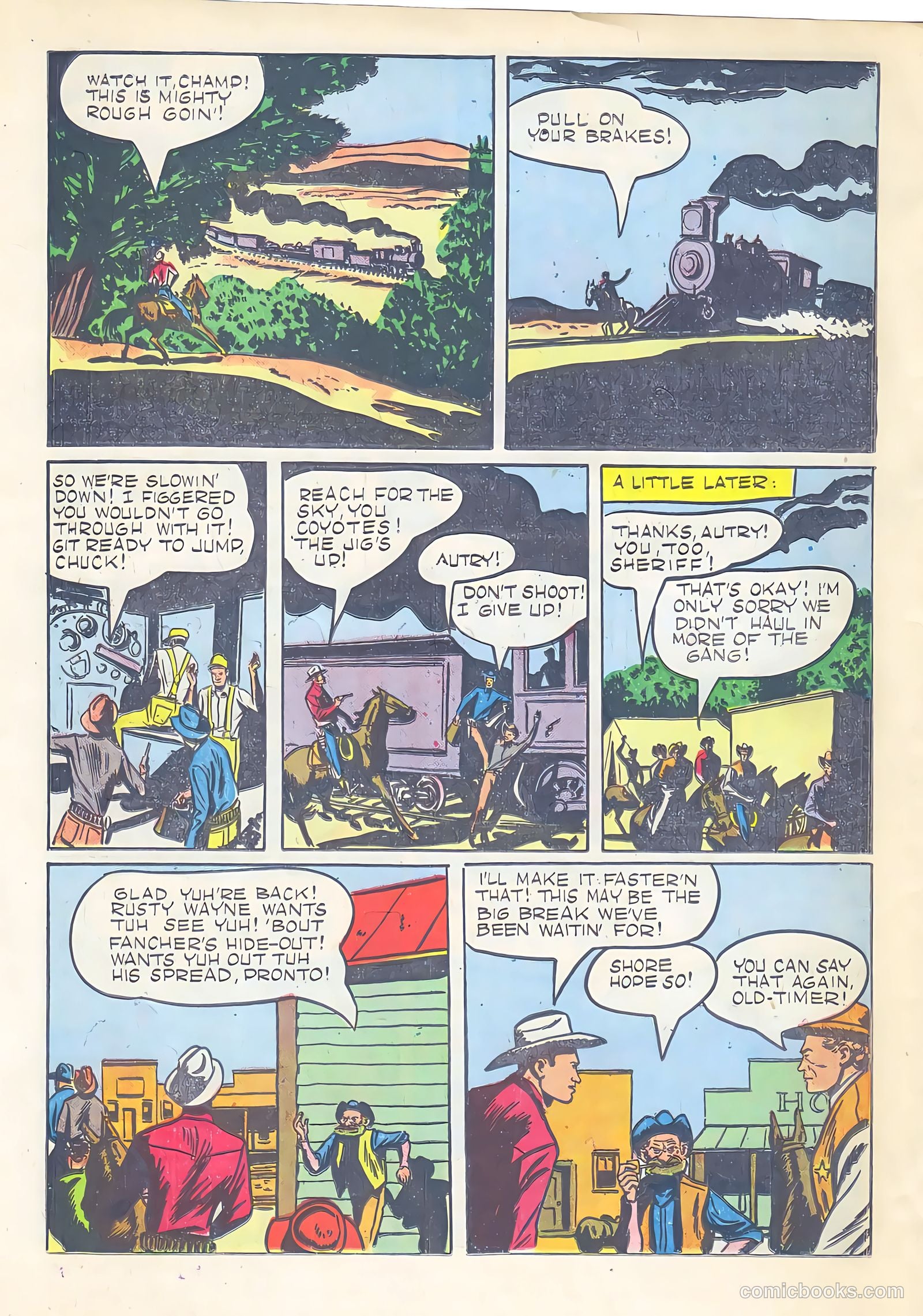 Gene Autry Comics #20 — page 26 of 36