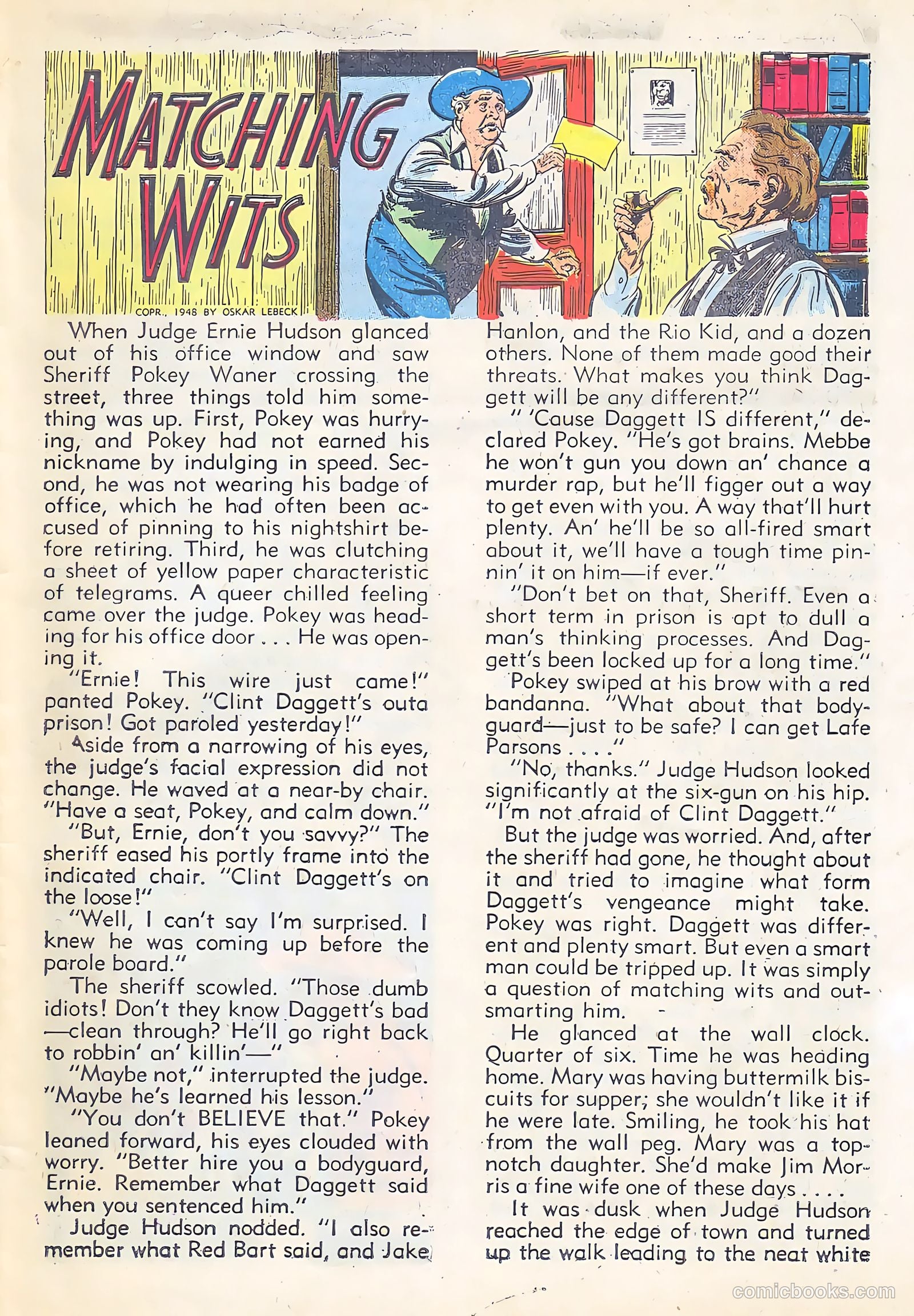 Gene Autry Comics #20 — page 27 of 36