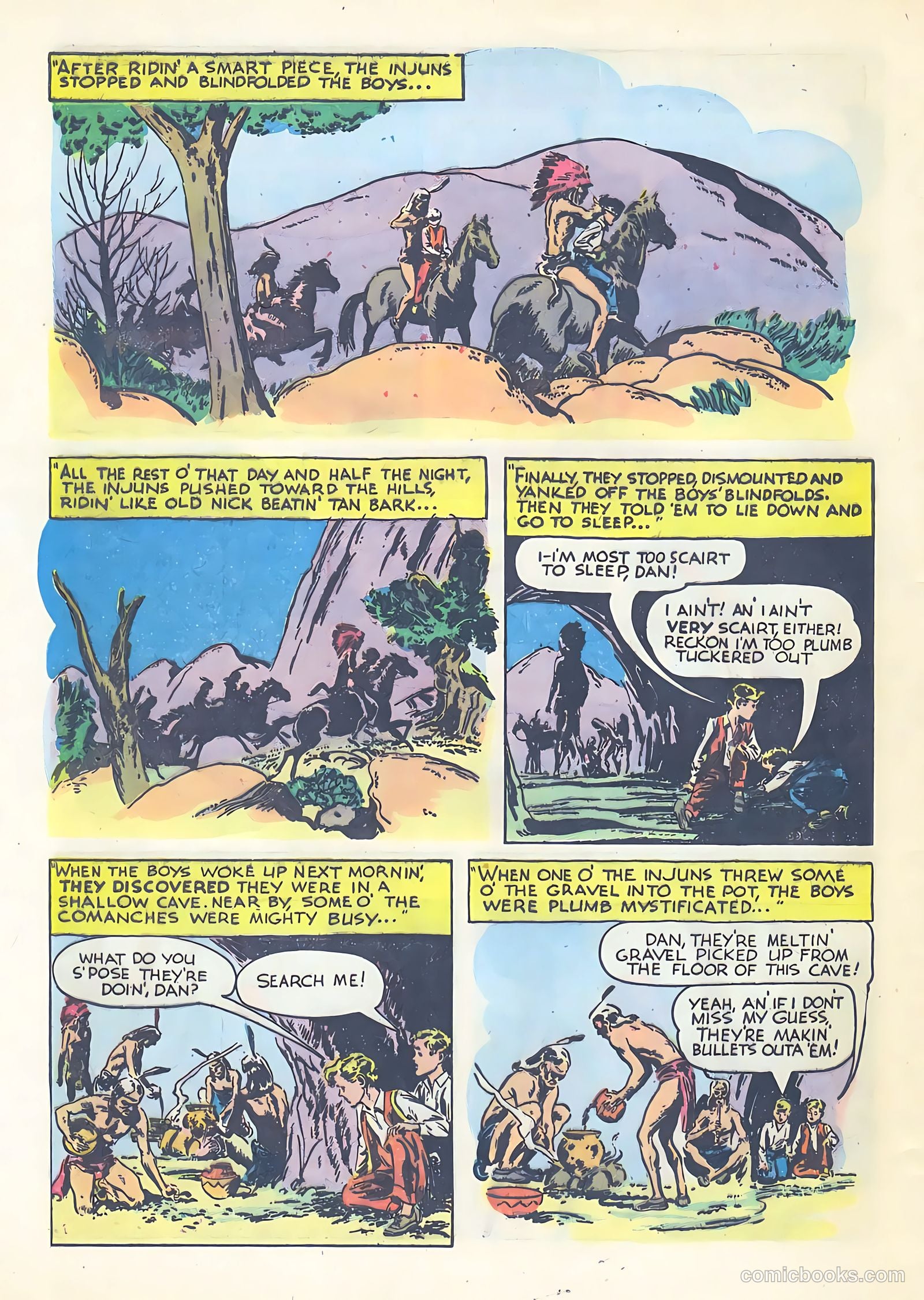 Gene Autry Comics #20 — page 32 of 36
