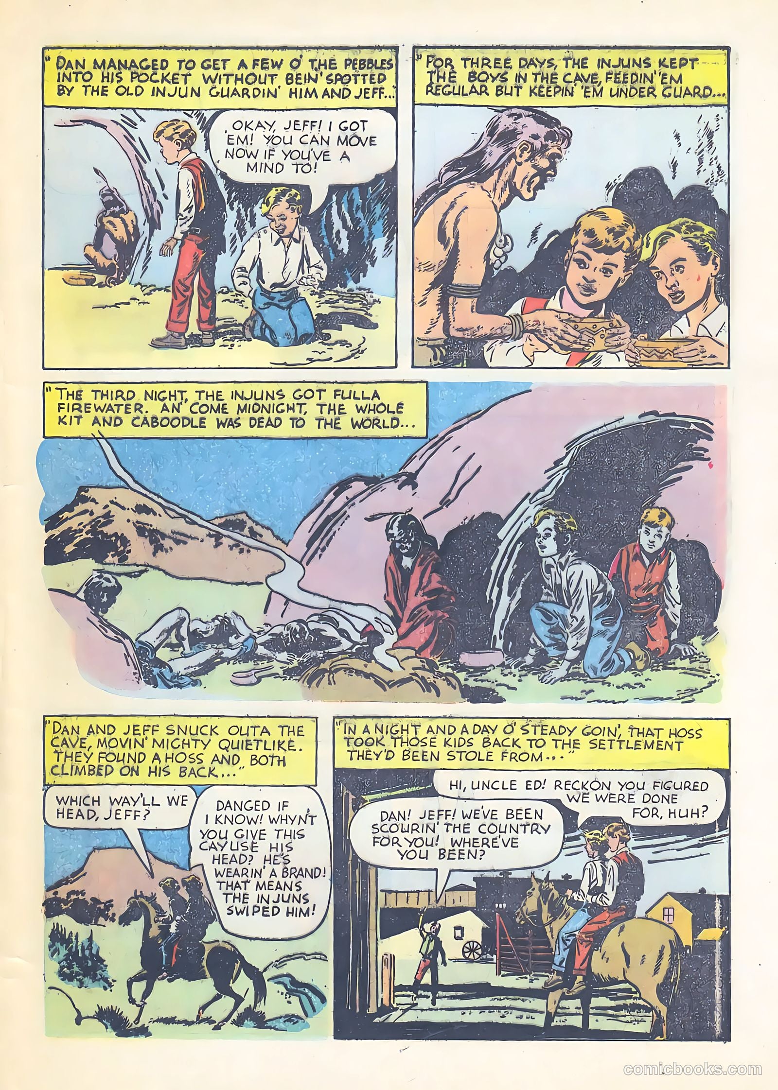 Gene Autry Comics #20 — page 33 of 36