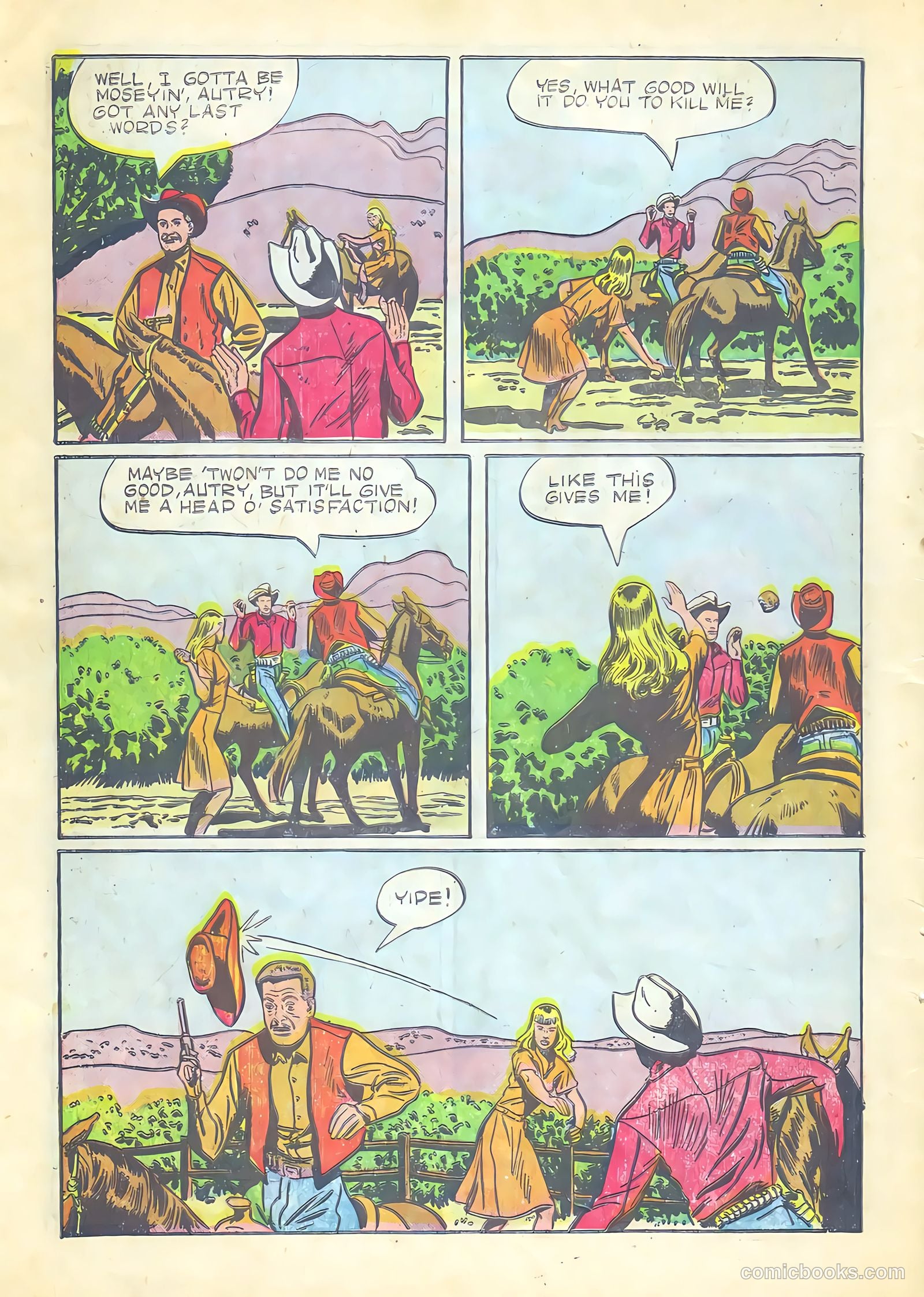 Gene Autry Comics #21 — page 6 of 36