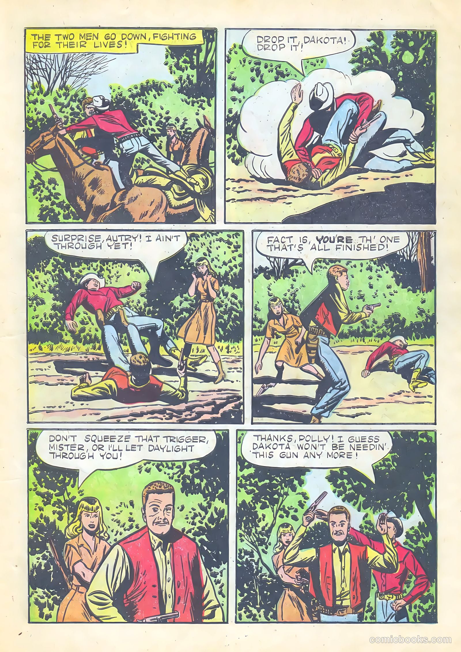 Gene Autry Comics #21 — page 7 of 36
