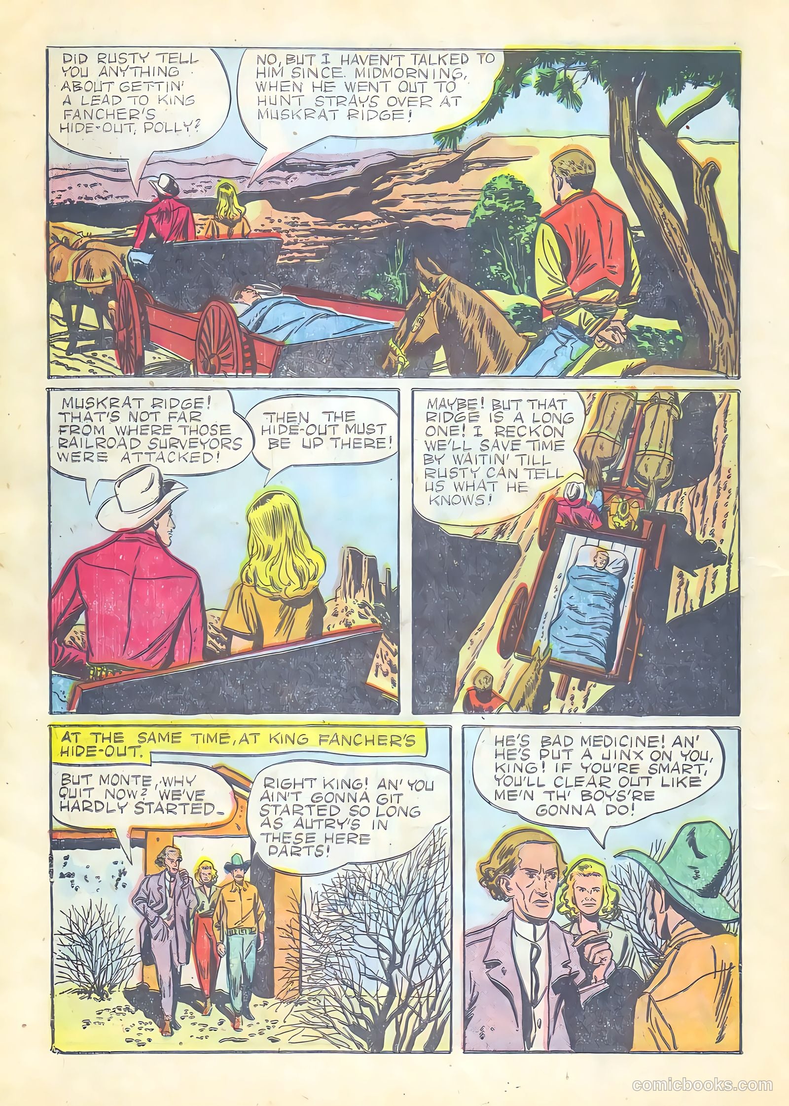 Gene Autry Comics #21 — page 10 of 36