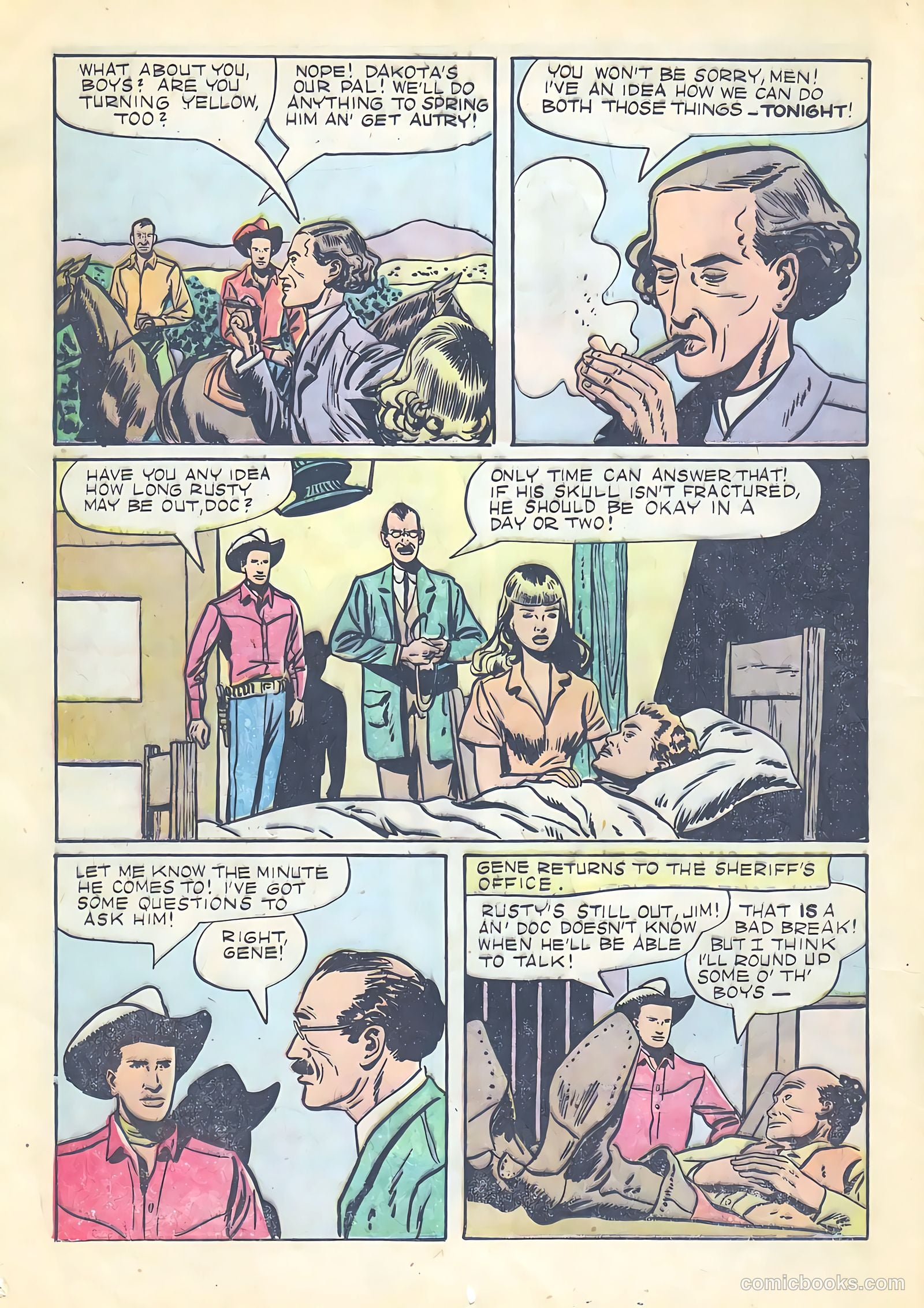 Gene Autry Comics #21 — page 12 of 36