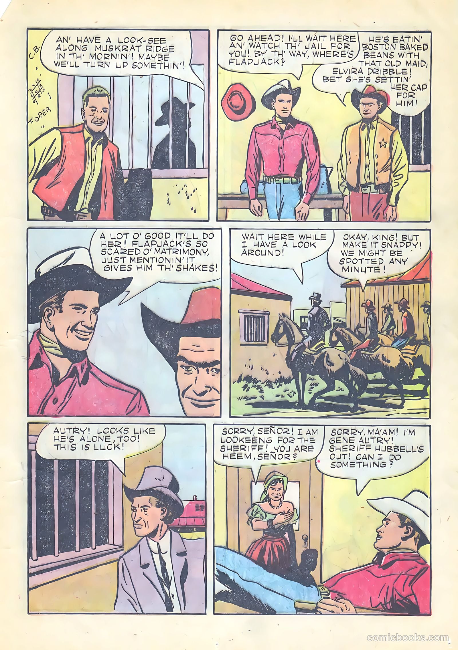 Gene Autry Comics #21 — page 13 of 36