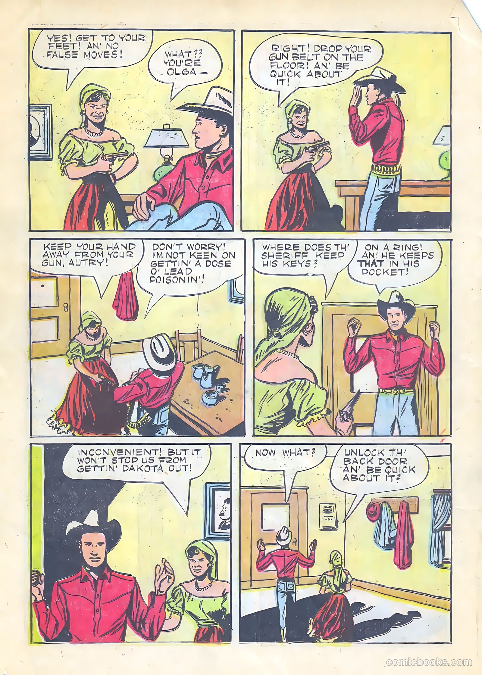 Gene Autry Comics #21 — page 14 of 36