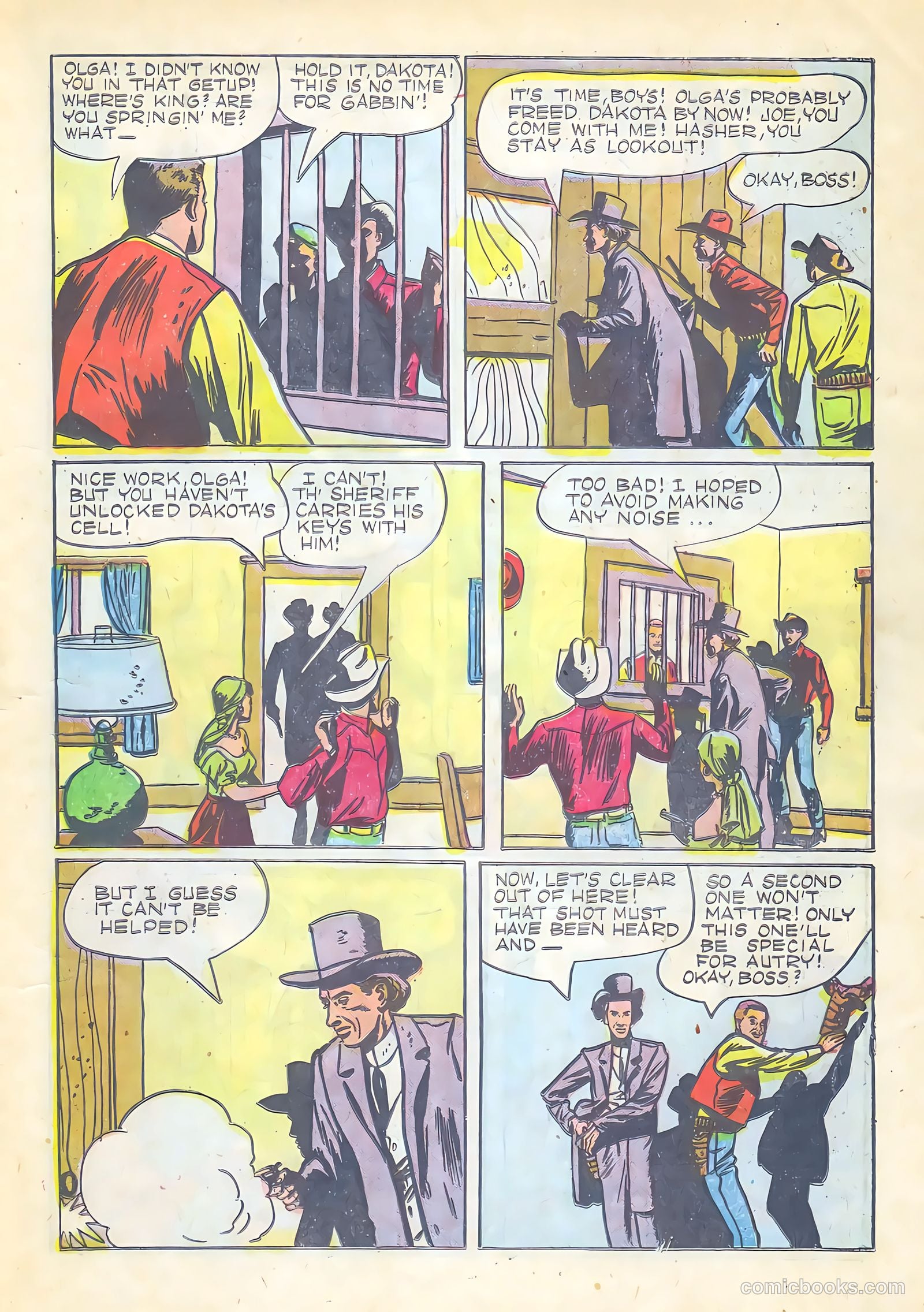 Gene Autry Comics #21 — page 15 of 36