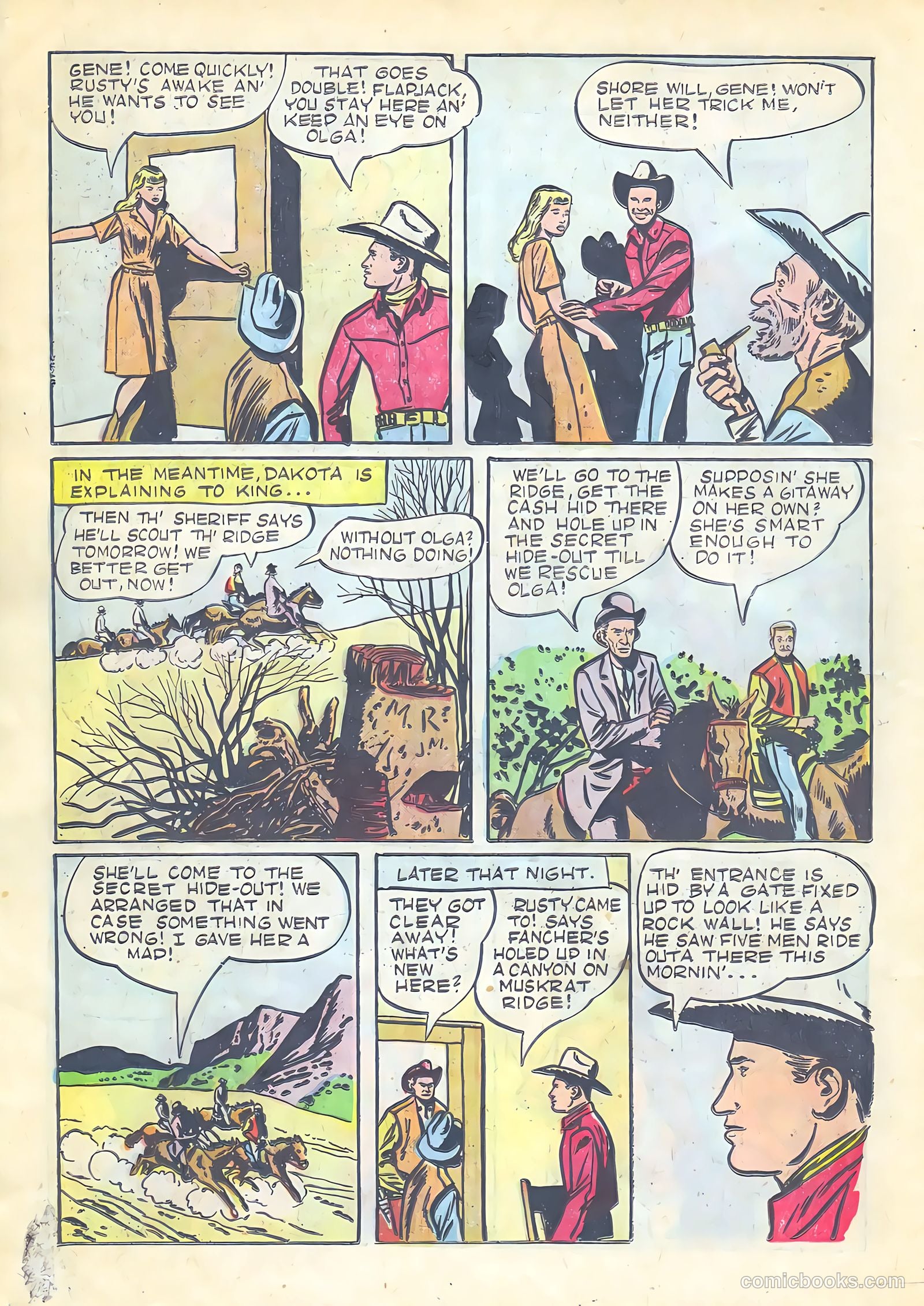 Gene Autry Comics #21 — page 18 of 36