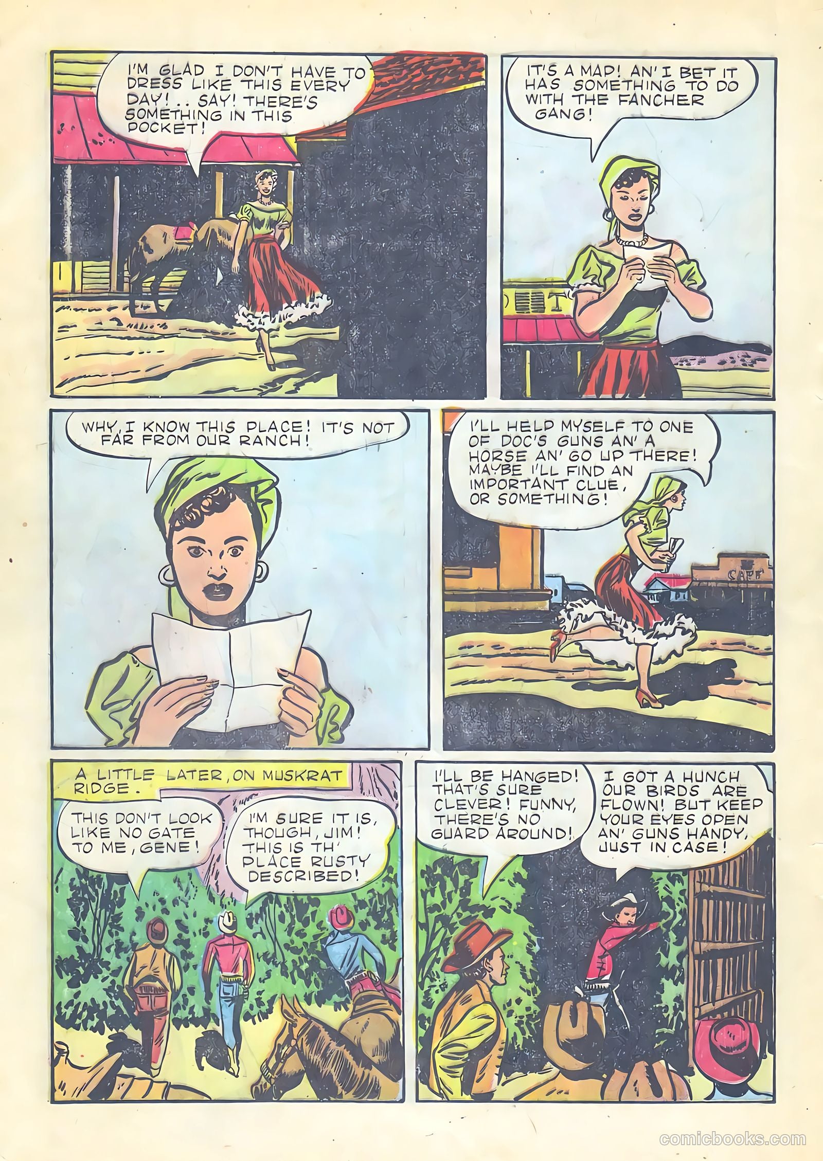 Gene Autry Comics #21 — page 20 of 36