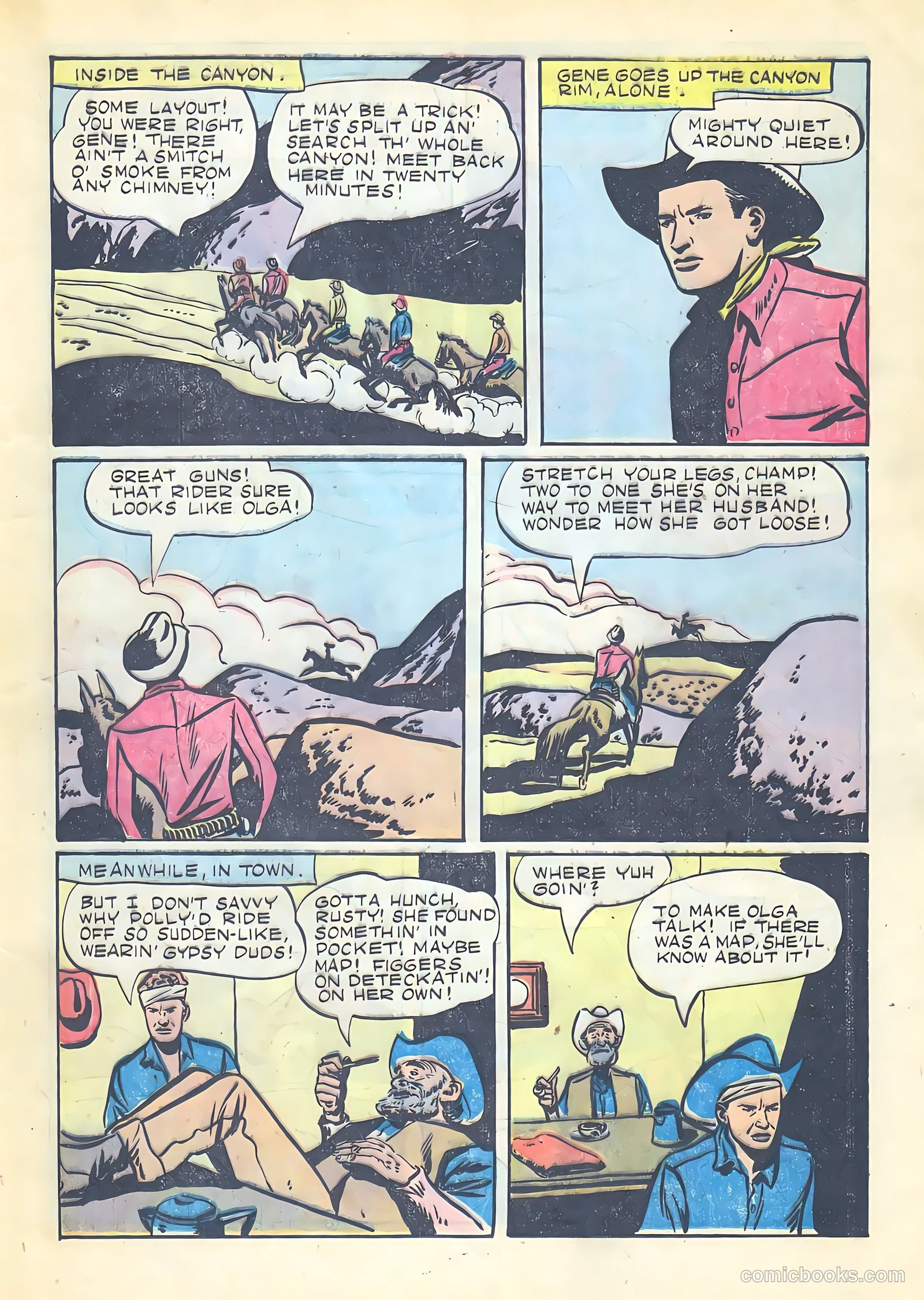 Gene Autry Comics #21 — page 21 of 36