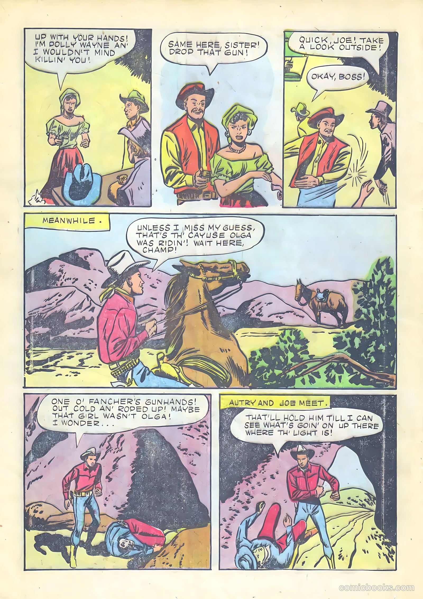 Gene Autry Comics #21 — page 24 of 36