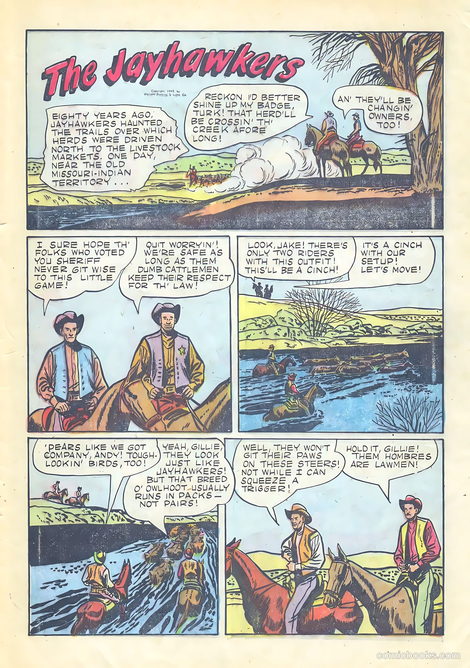 Gene Autry Comics #21 — page 29 of 36