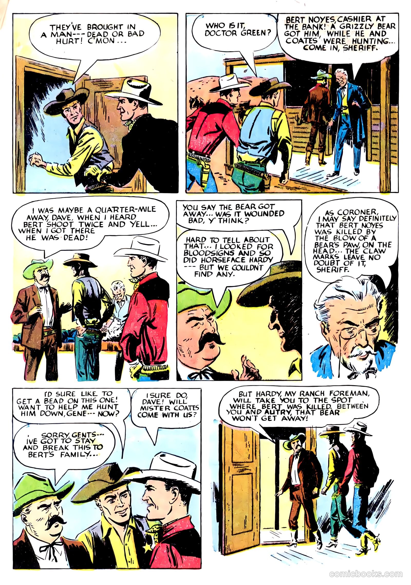 Gene Autry Comics #22 — page 4 of 36