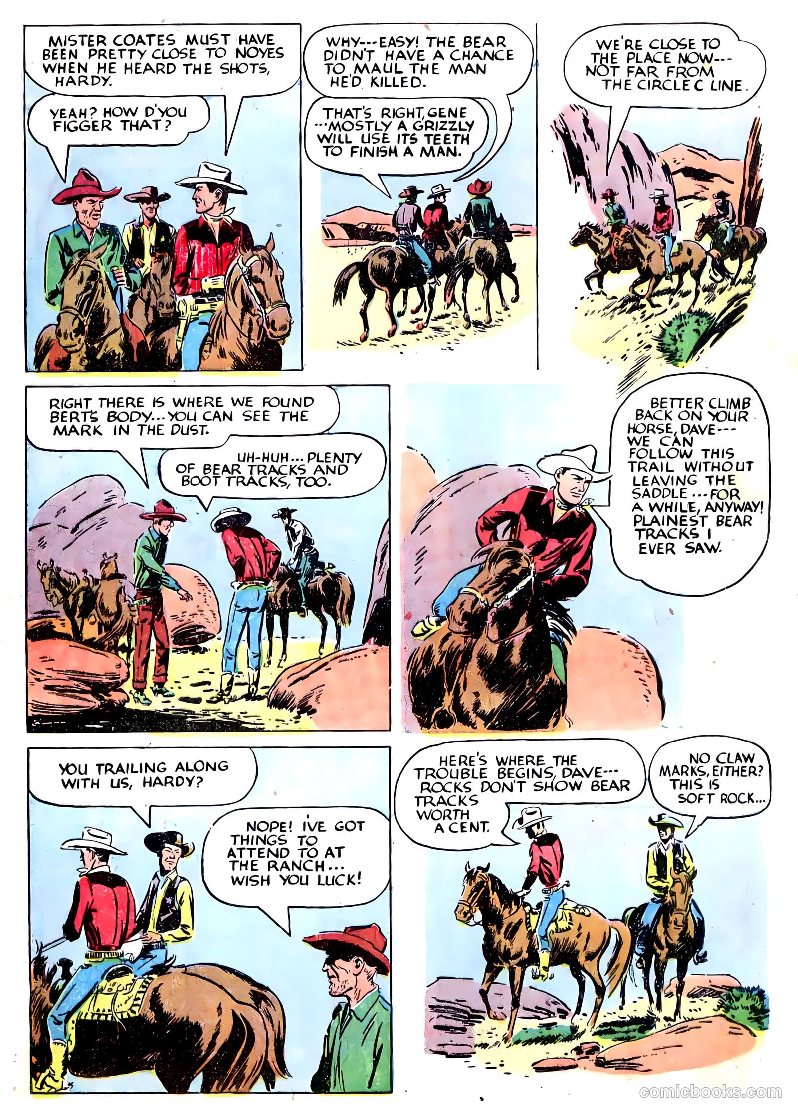 Gene Autry Comics #22 — page 5 of 36
