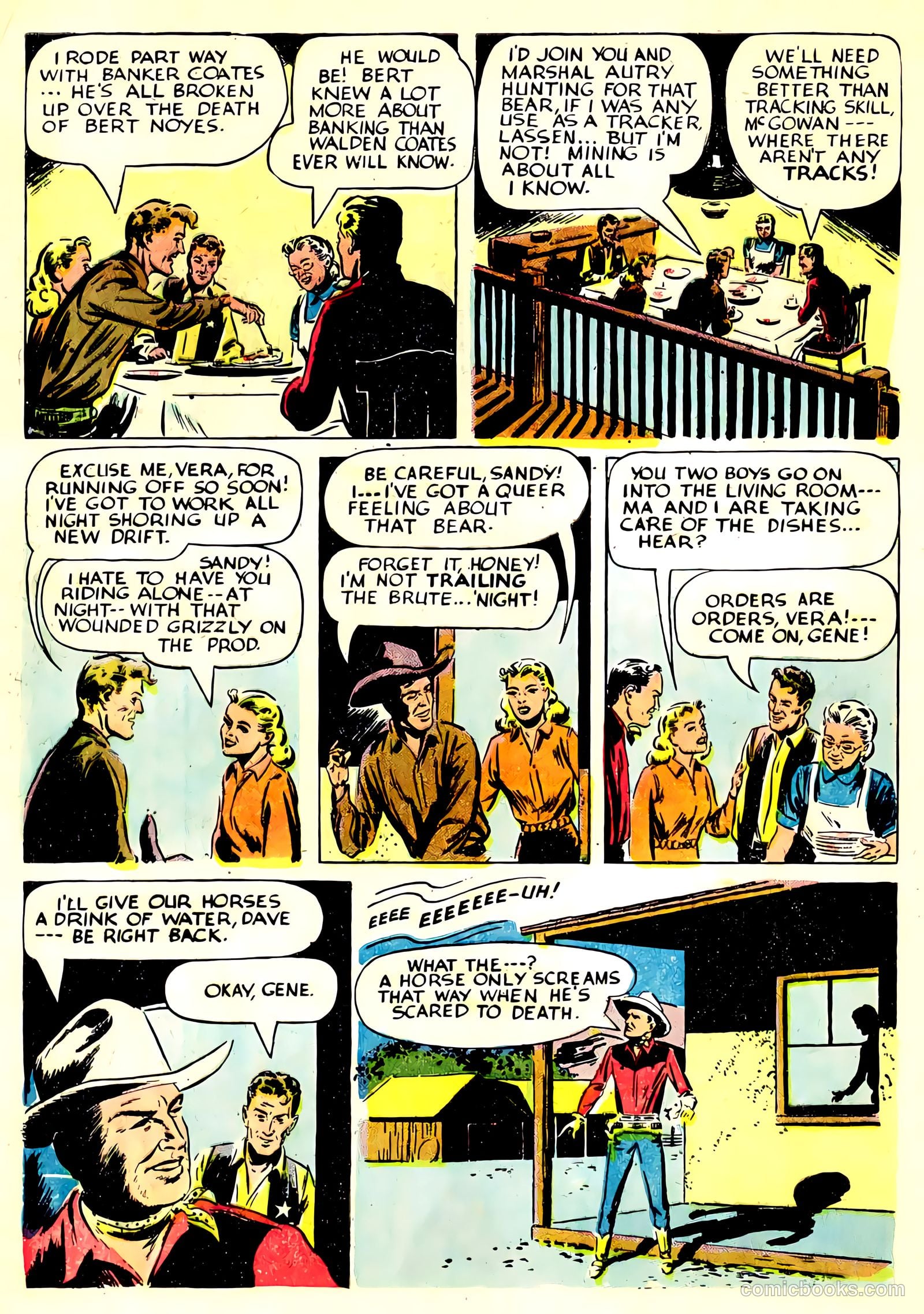Gene Autry Comics #22 — page 8 of 36