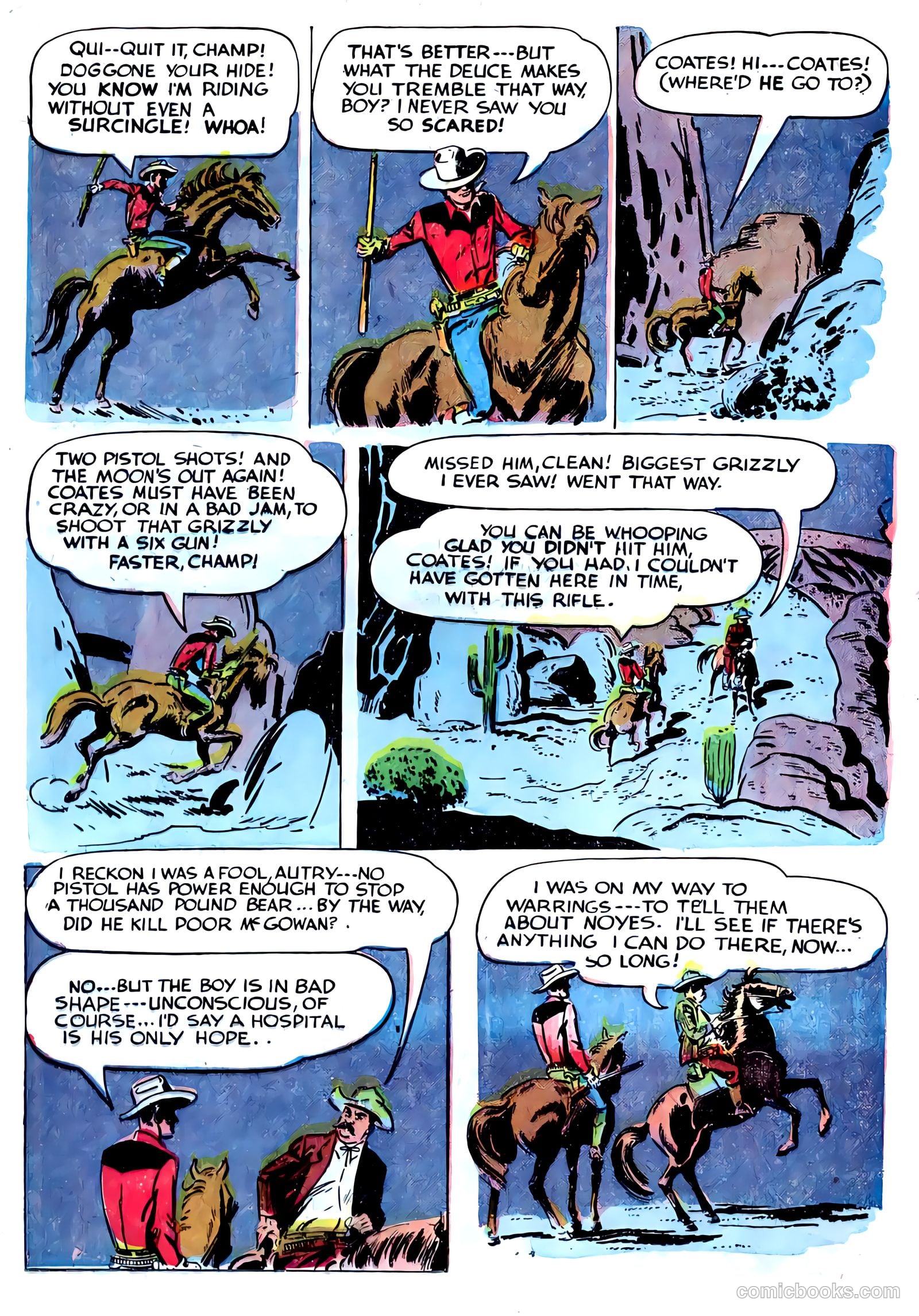 Gene Autry Comics #22 — page 12 of 36