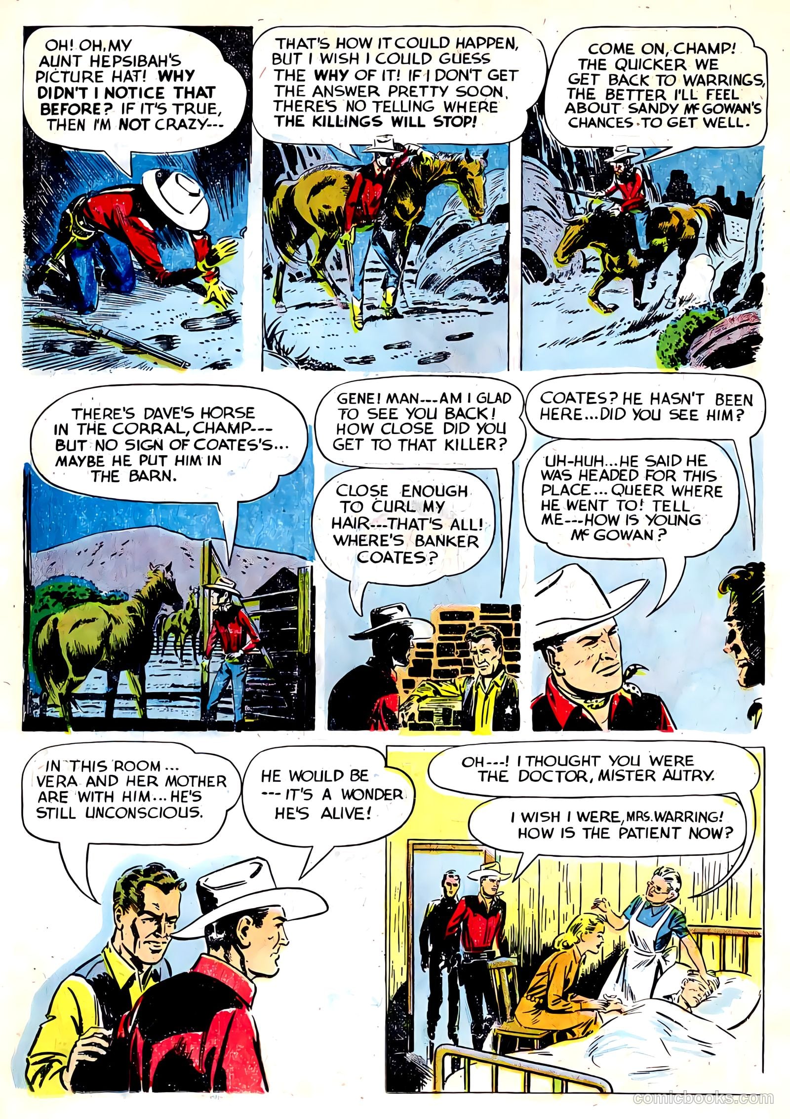 Gene Autry Comics #22 — page 14 of 36