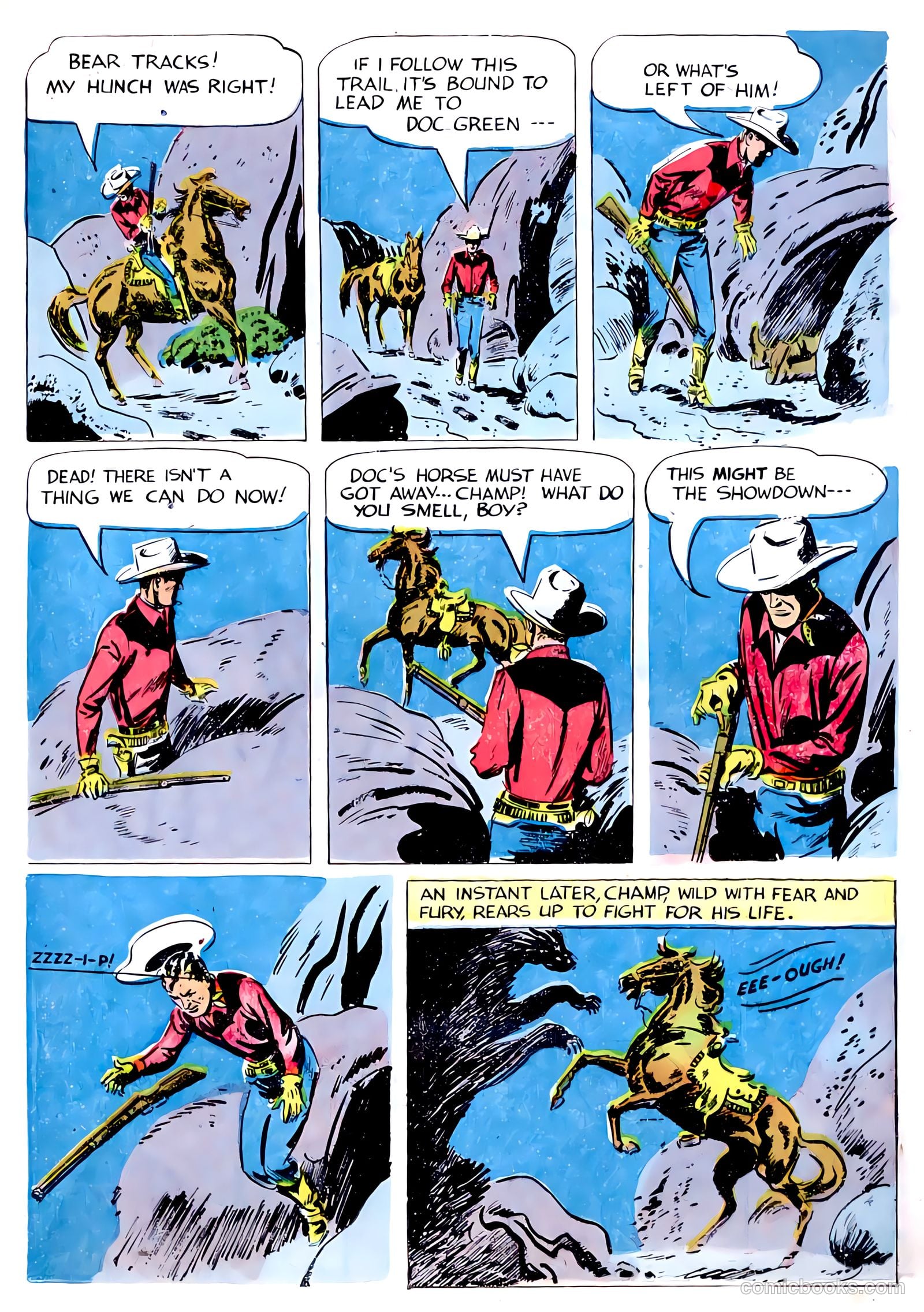 Gene Autry Comics #22 — page 17 of 36